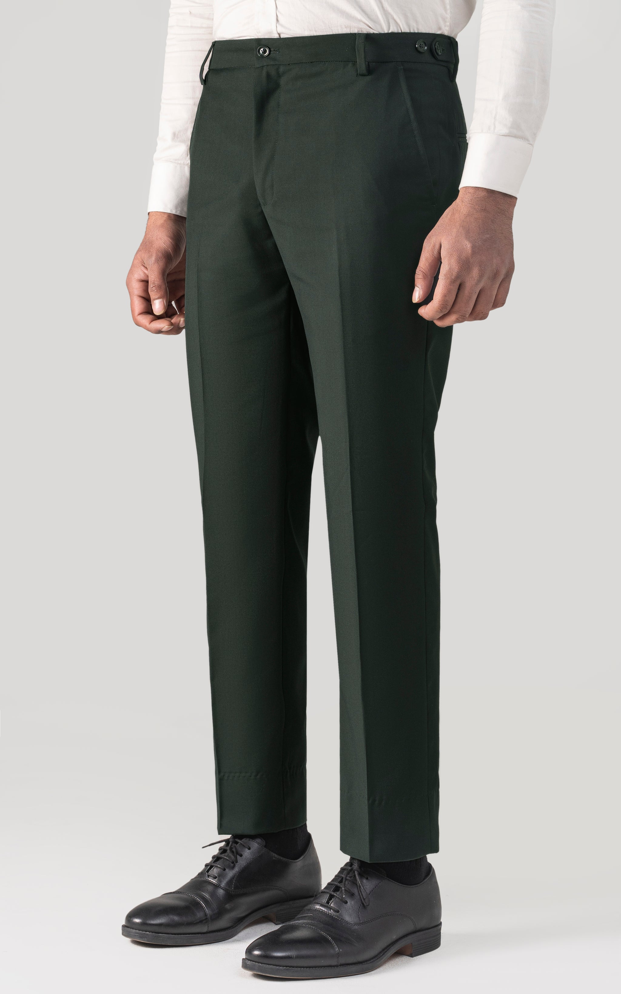 Shop Dress Pant Dark Green for Men Online