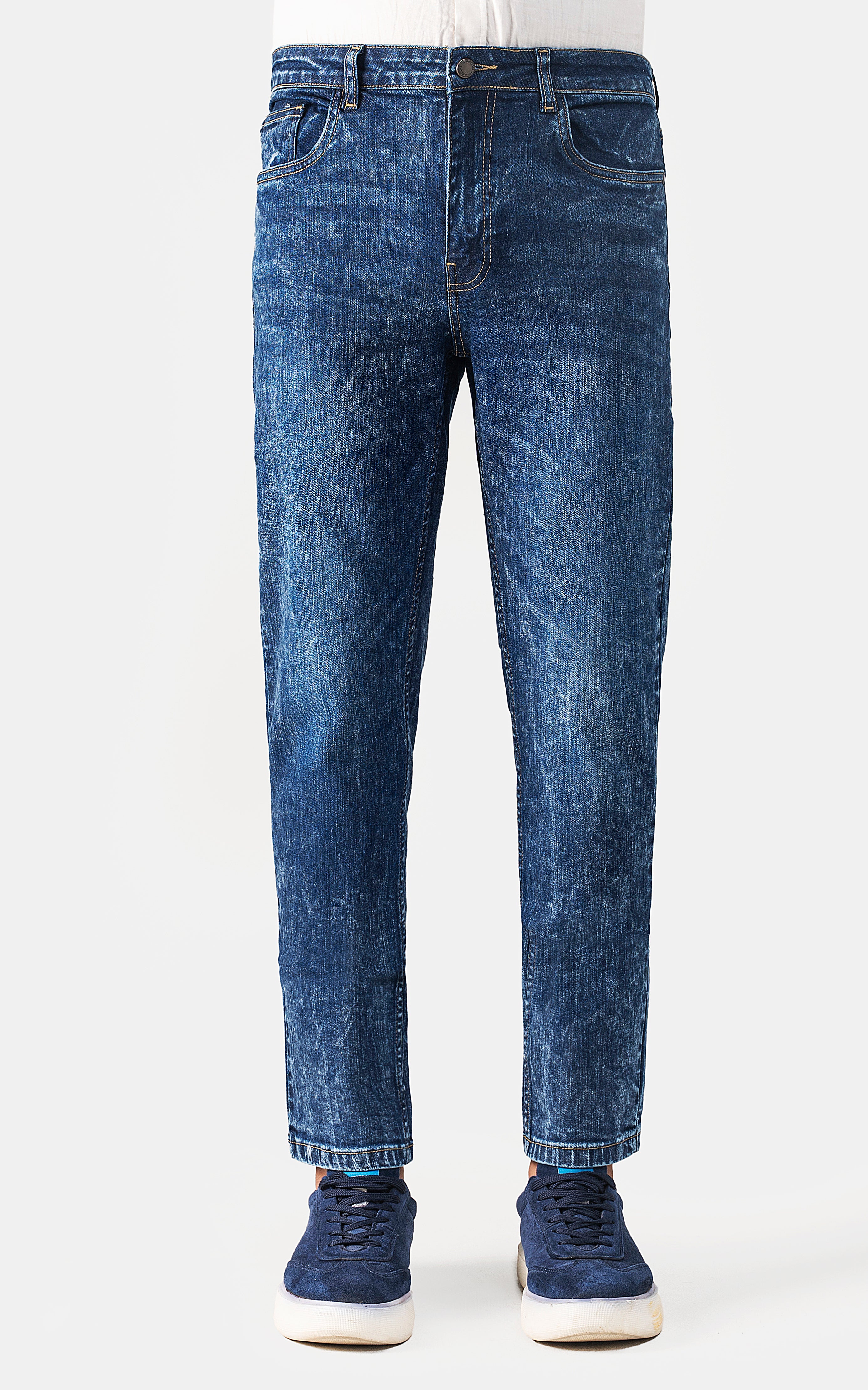 STRAIGHT FIT JEAN MID BLUE