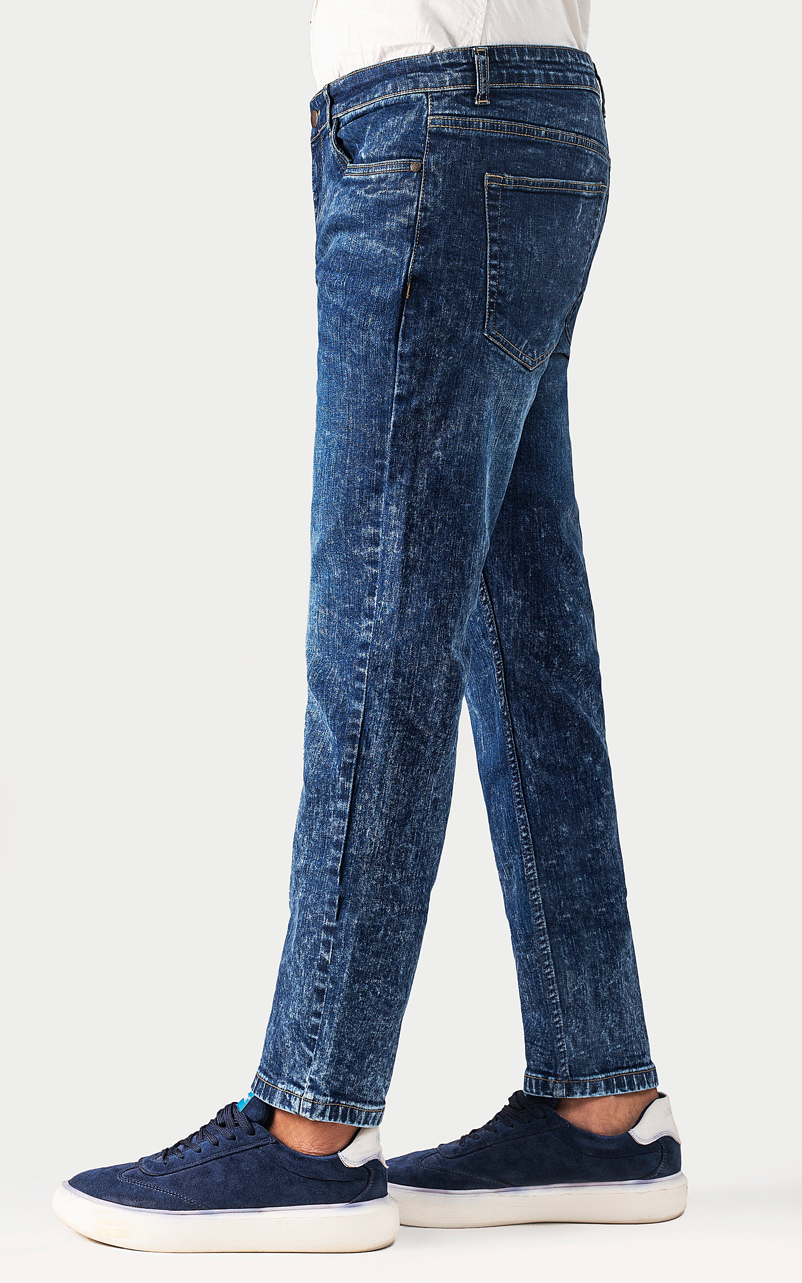 STRAIGHT FIT JEAN MID BLUE