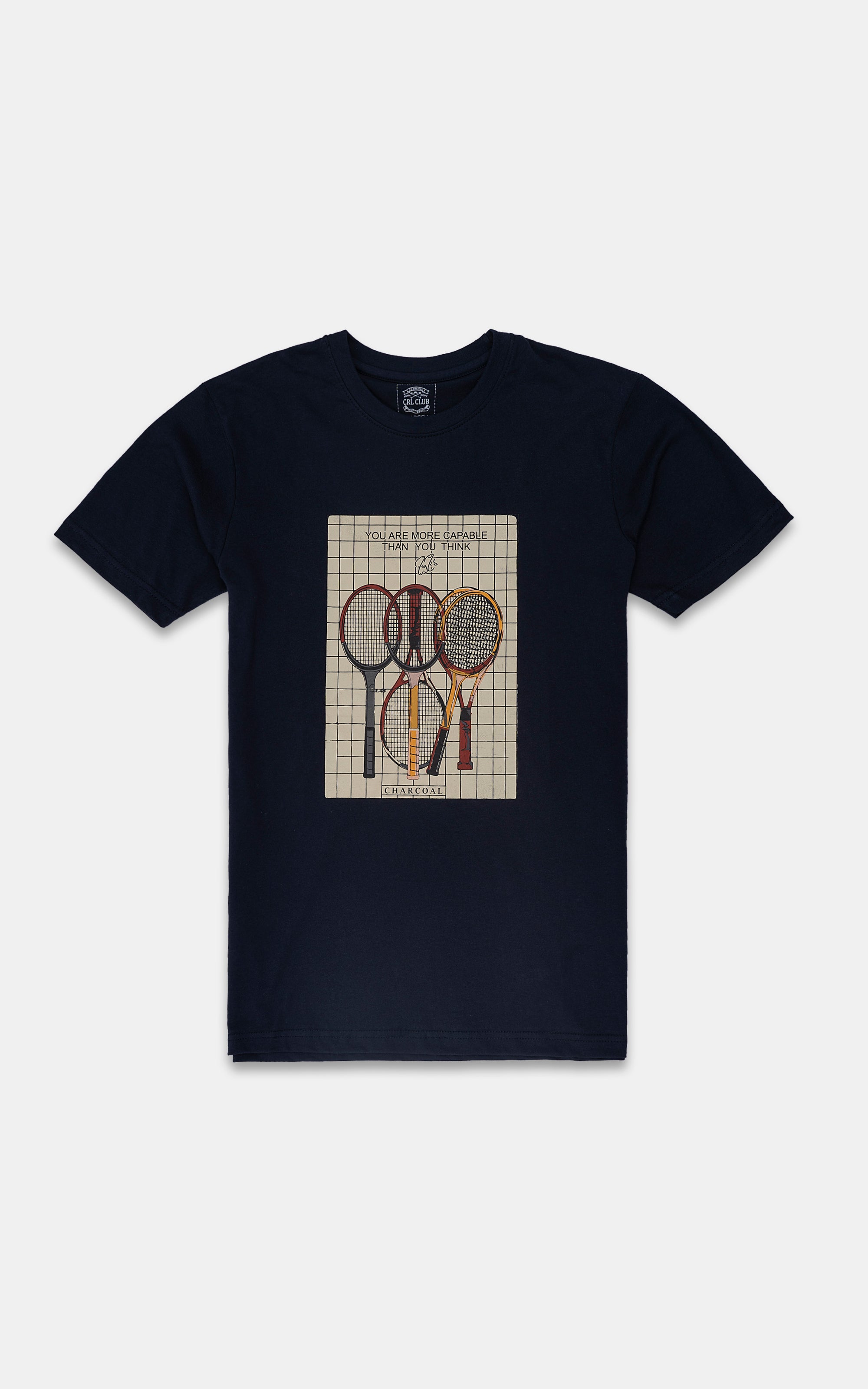 GRAPHIC T SHIRT NAVY