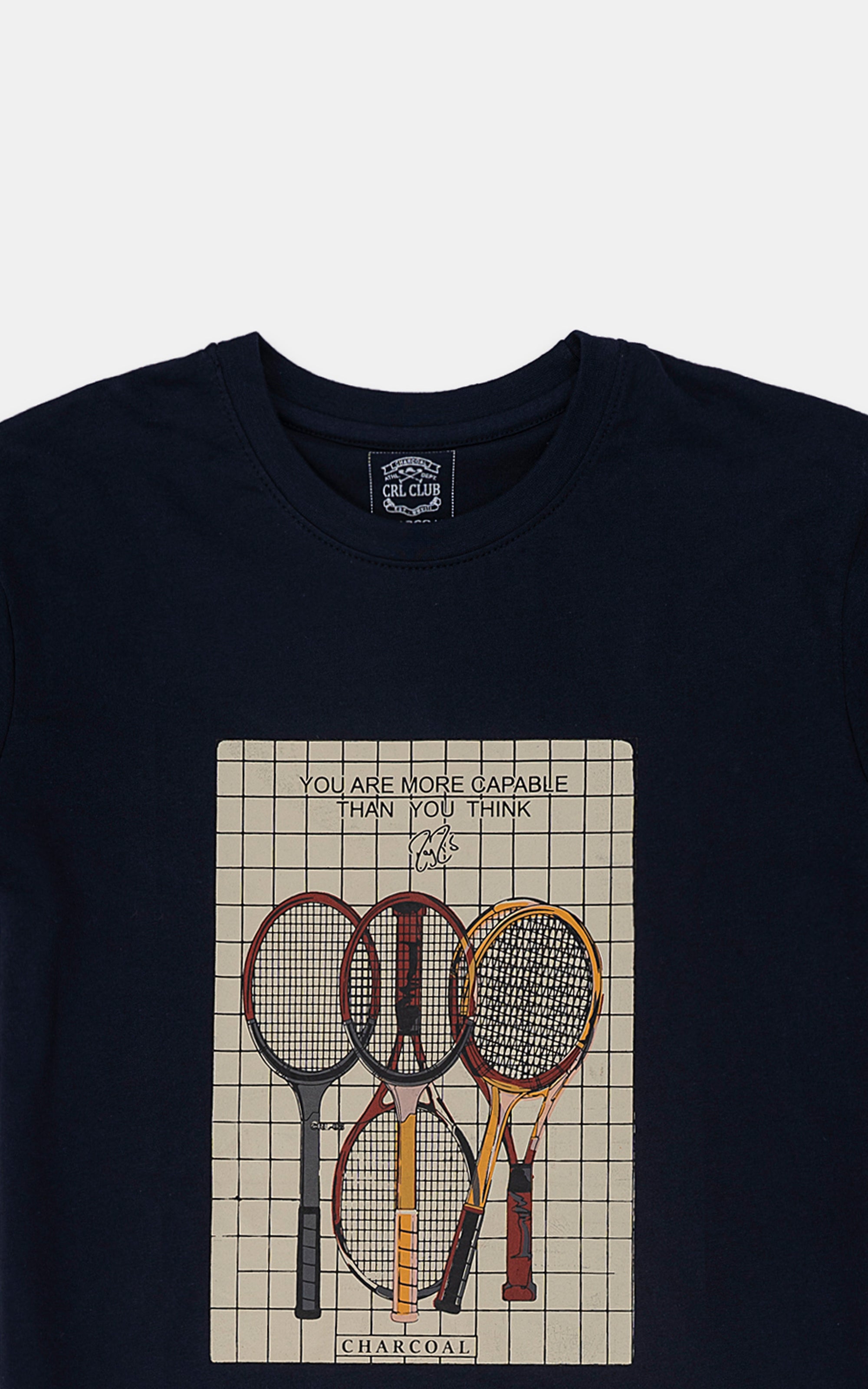 GRAPHIC T SHIRT NAVY