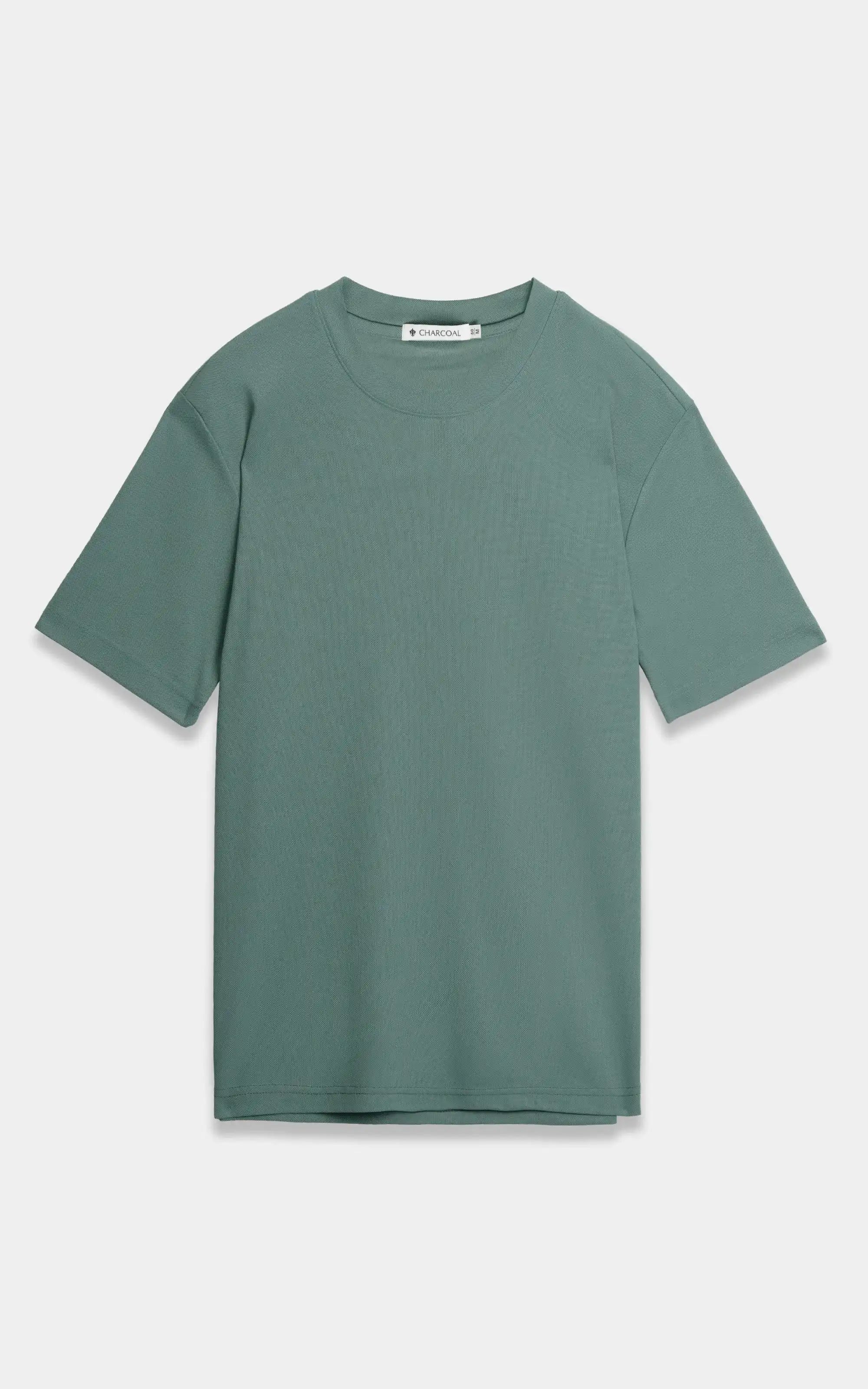 SMART FIT CREW NECK T-SHIRT GREEN