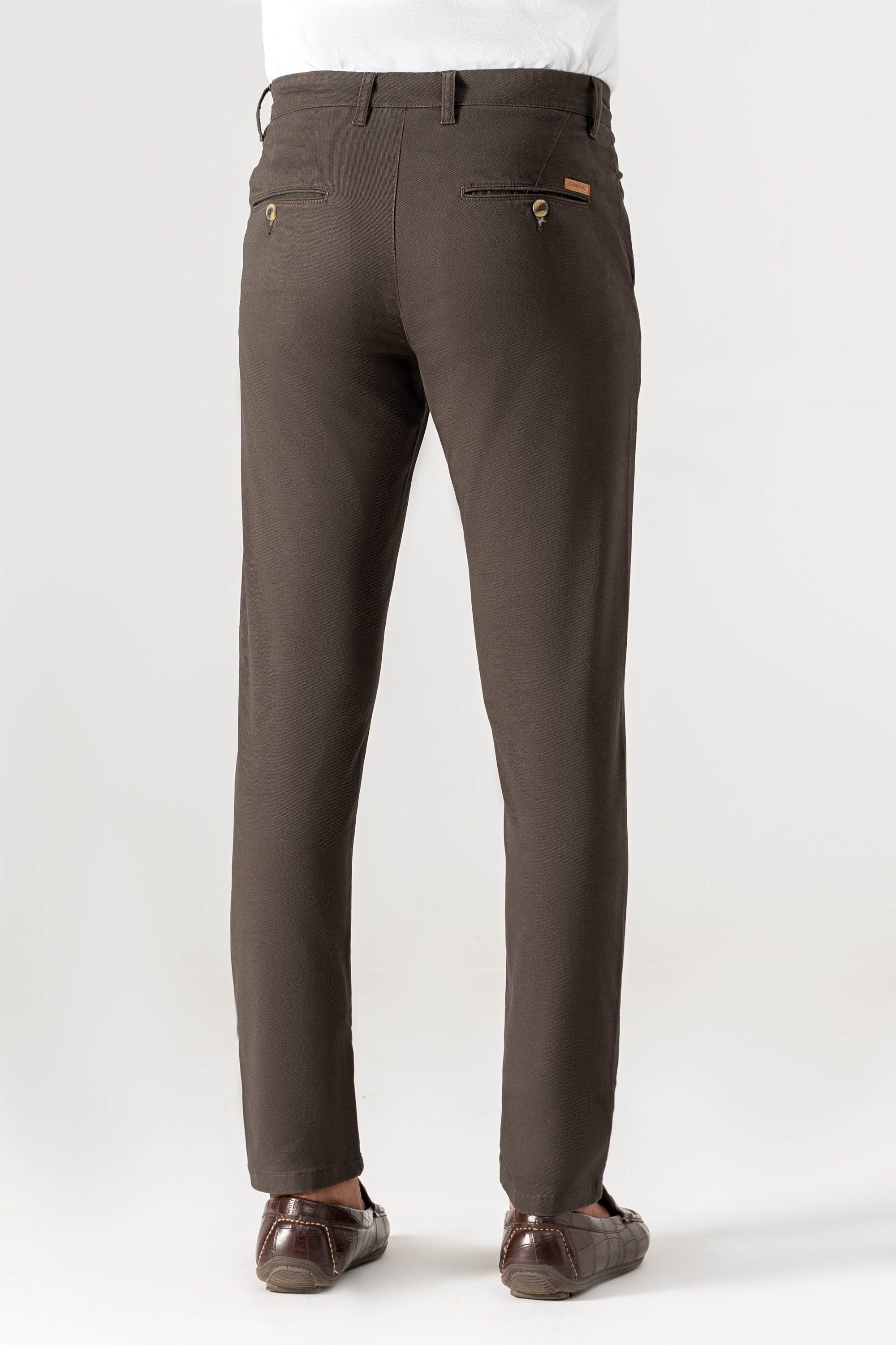 CROSS POCKET CASUAL PANT DARK KHAKI