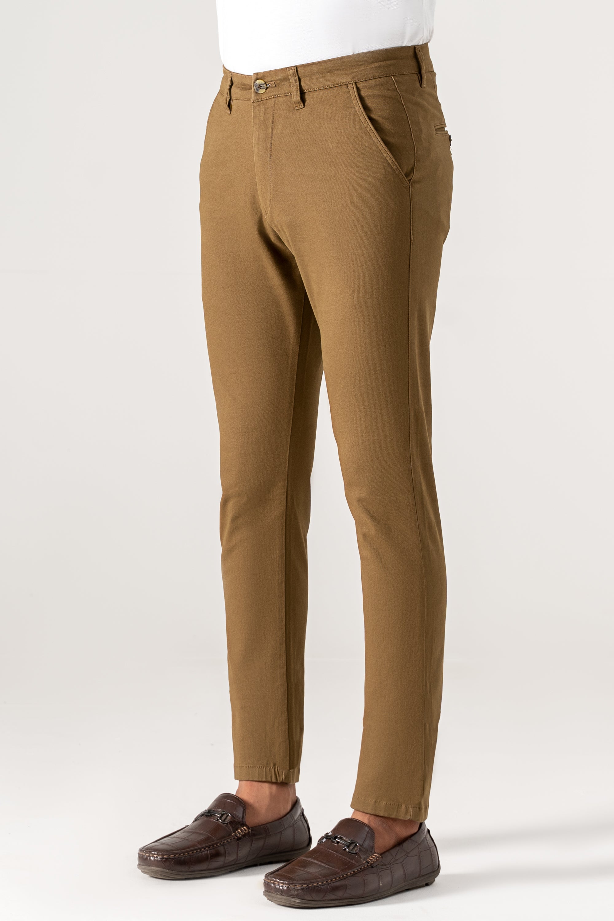 CROSS POCKET CASUAL PANT DARK KHAKI