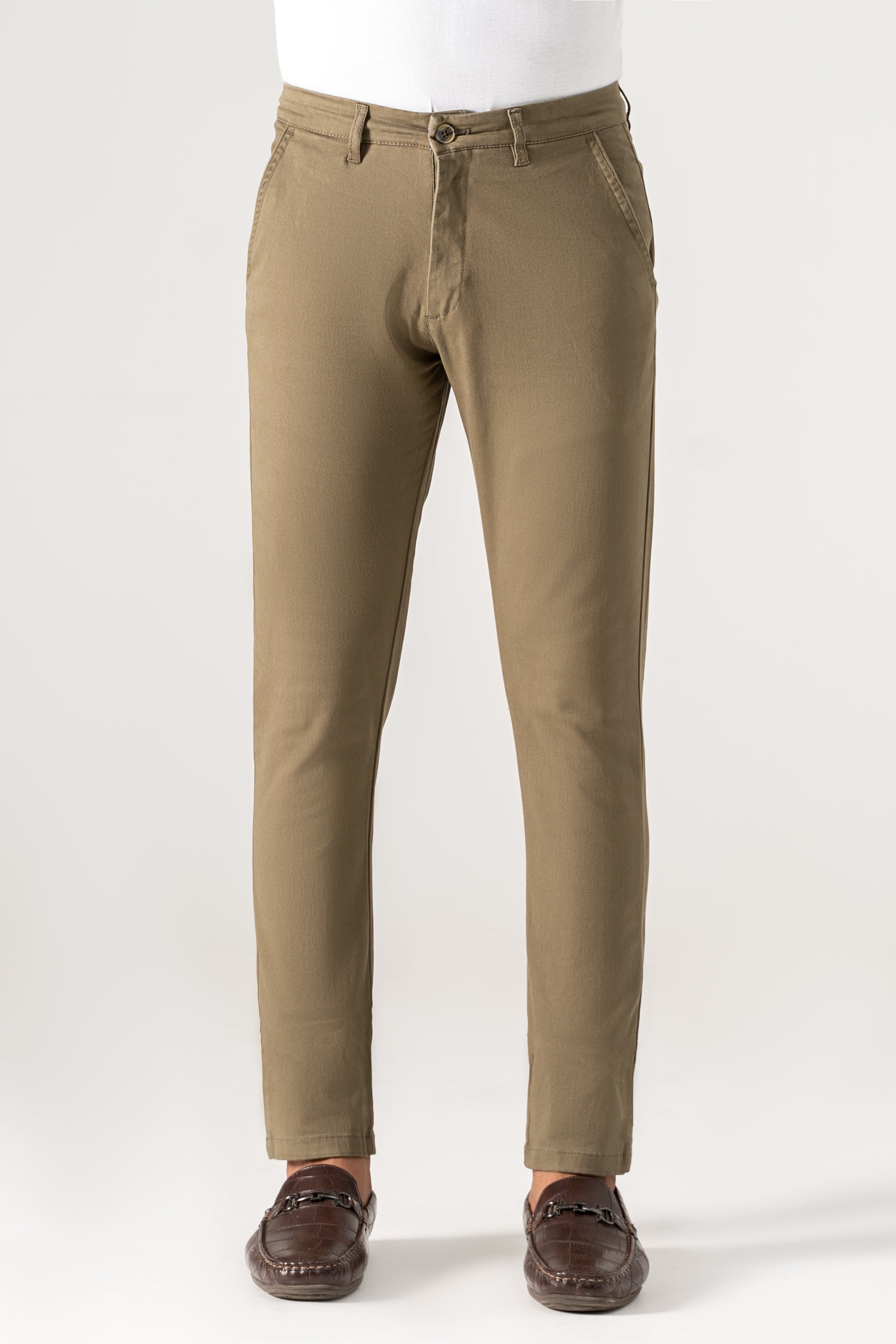 CROSS POCKET CASUAL PANT OLIVE