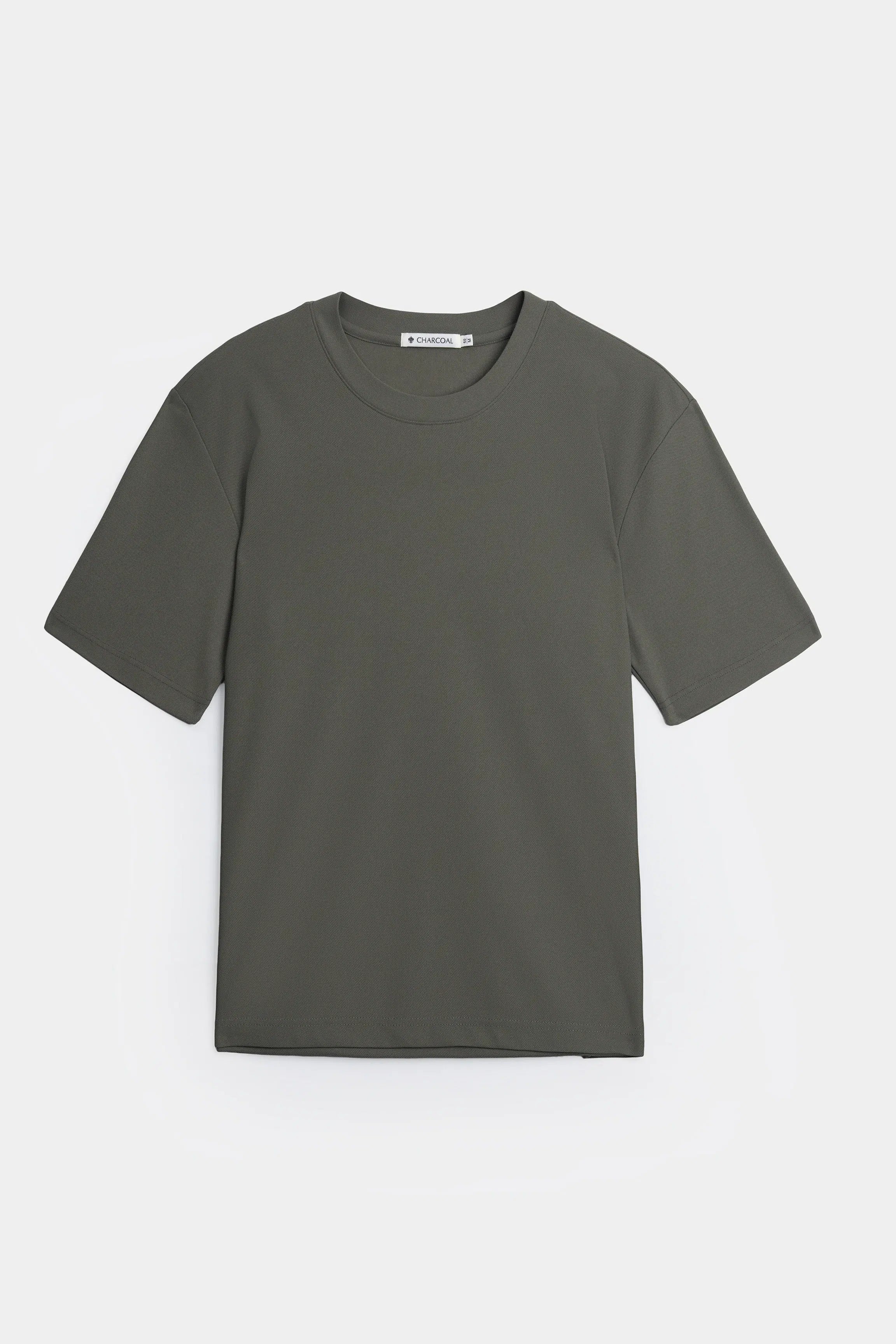 SMART FIT CREW NECK T-SHIRT OLIVE