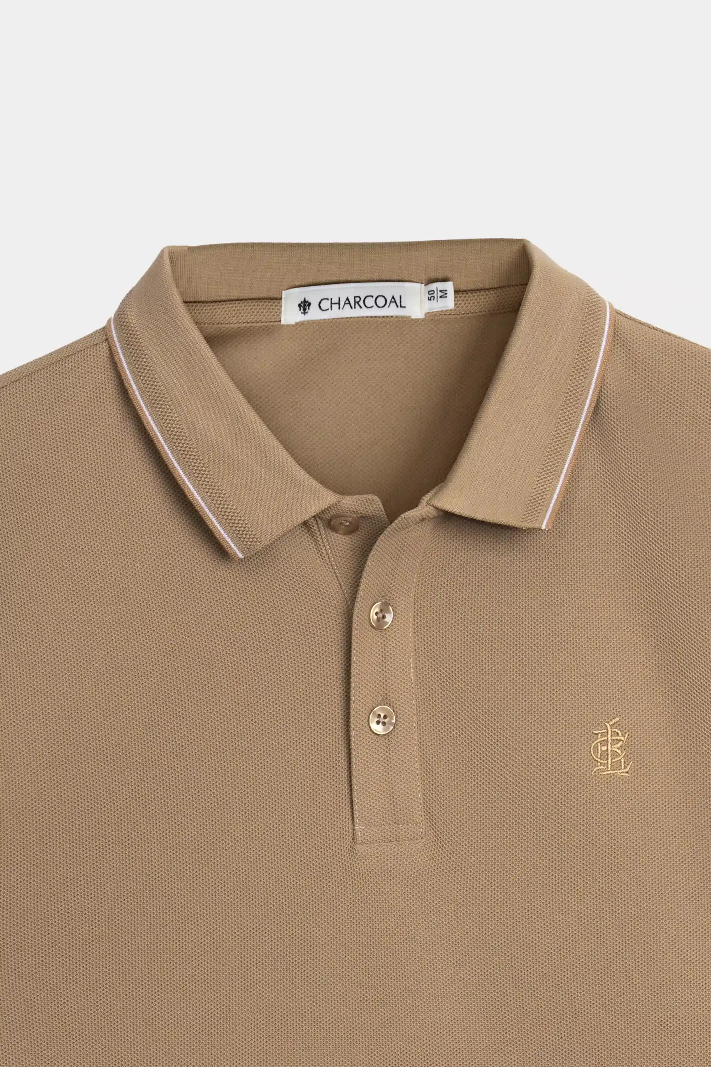 SMART FIT CLASSIC POLO SHIRTKHAKI