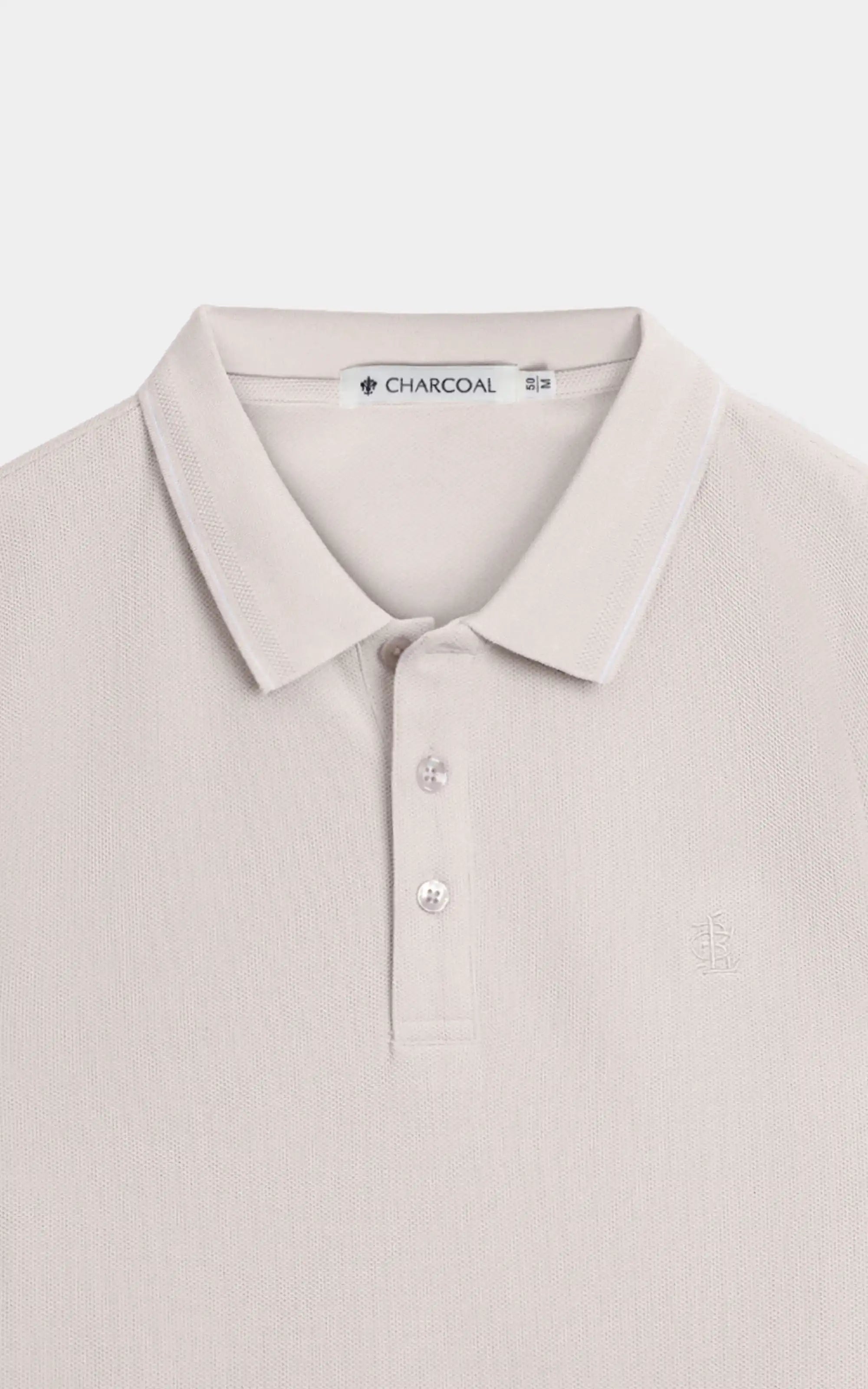 SMART FIT CLASSIC POLO SHIRT BEIGE