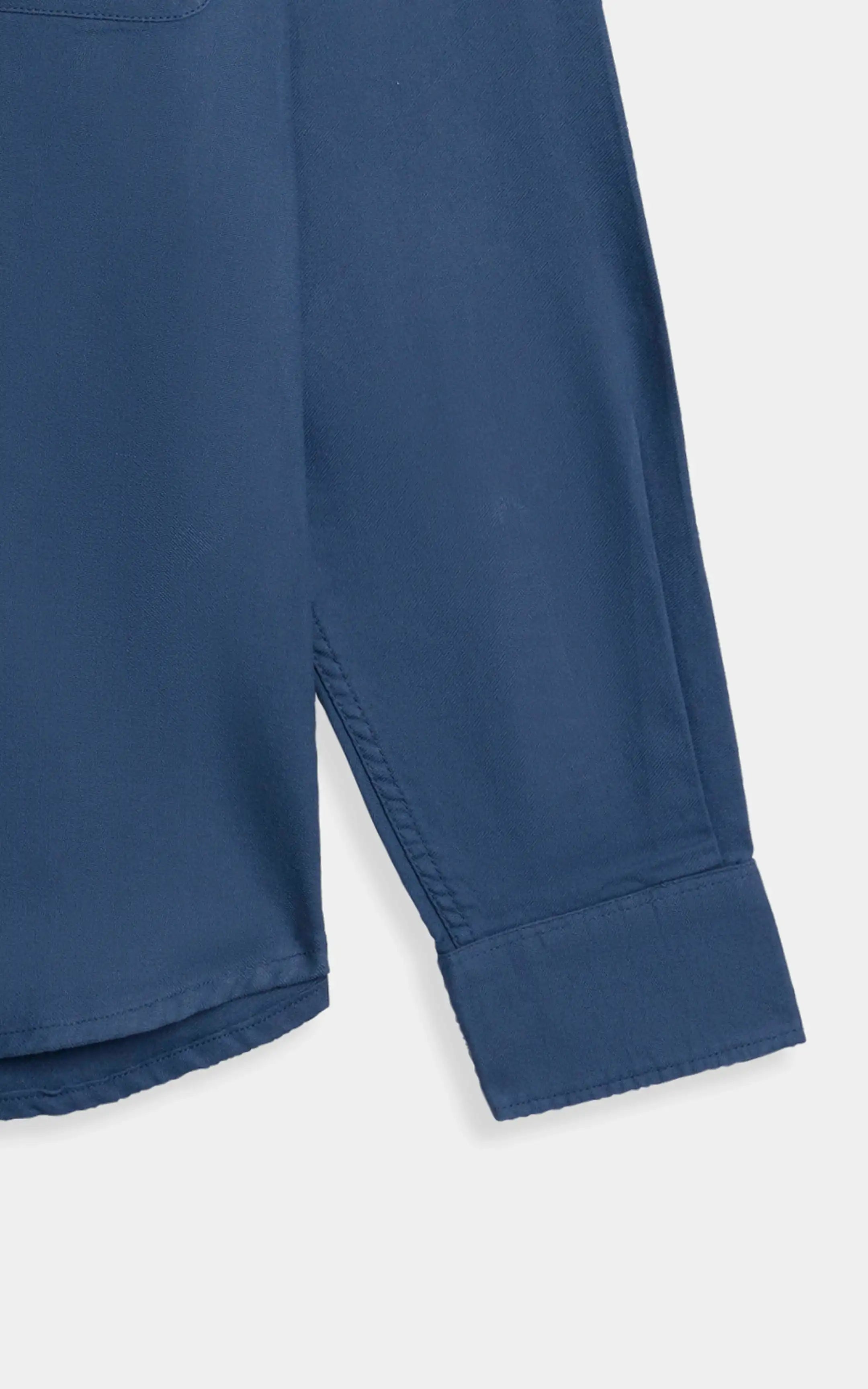 RELAXED FIT CASUAL SHIRT NAVY