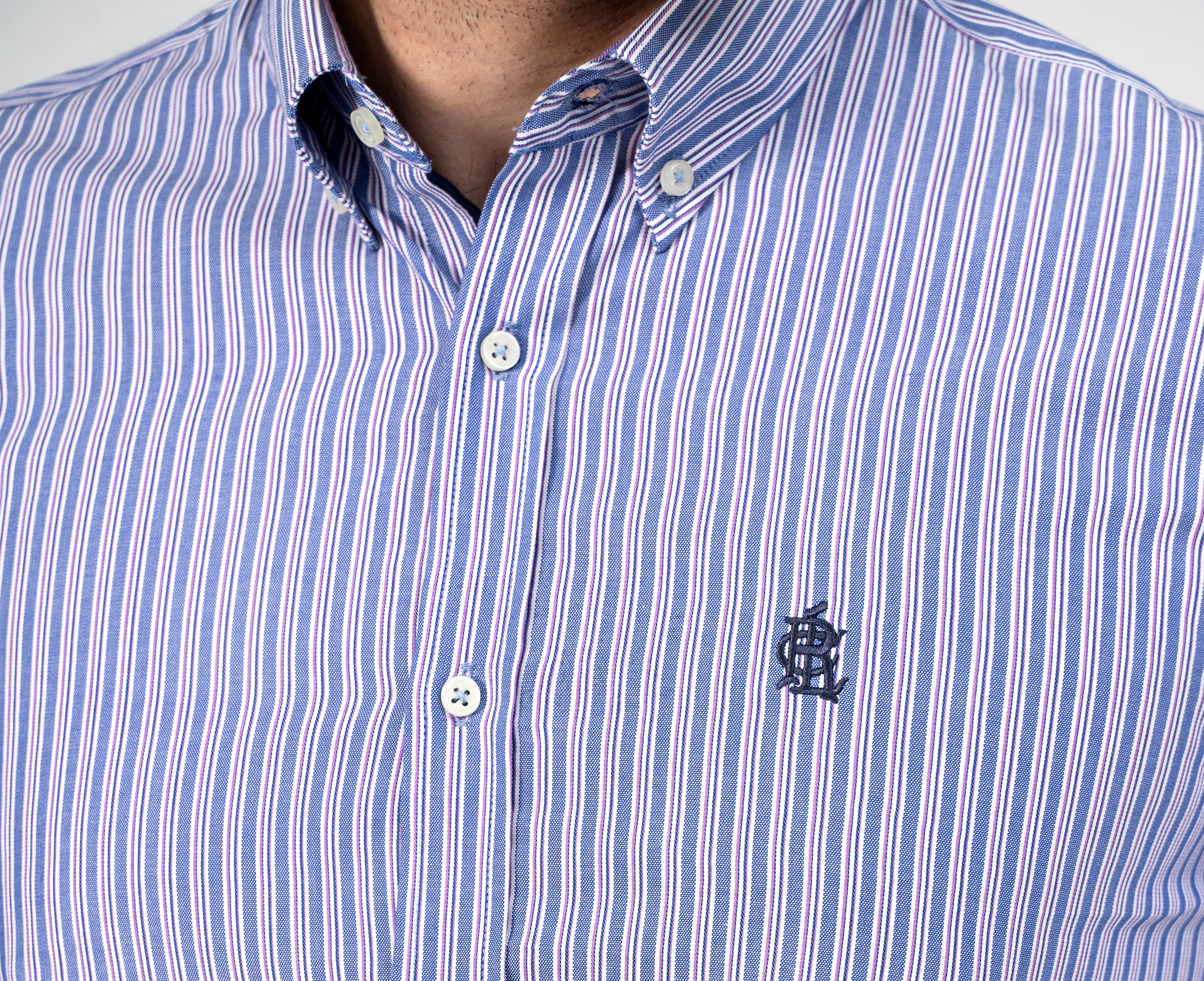 SEMI FORMAL SHIRT SKY WHITE