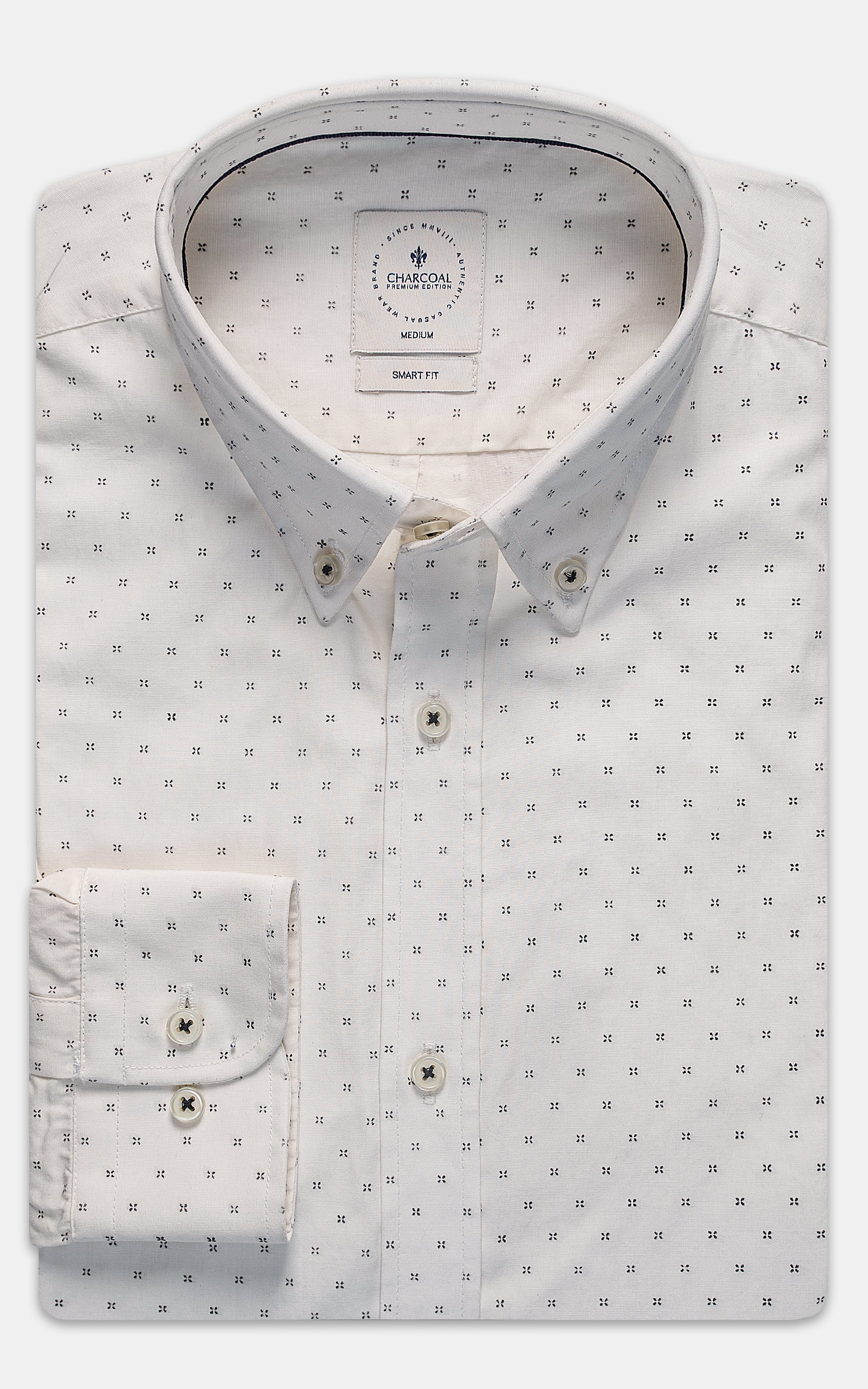 SMART SHIRT OFF WHITE