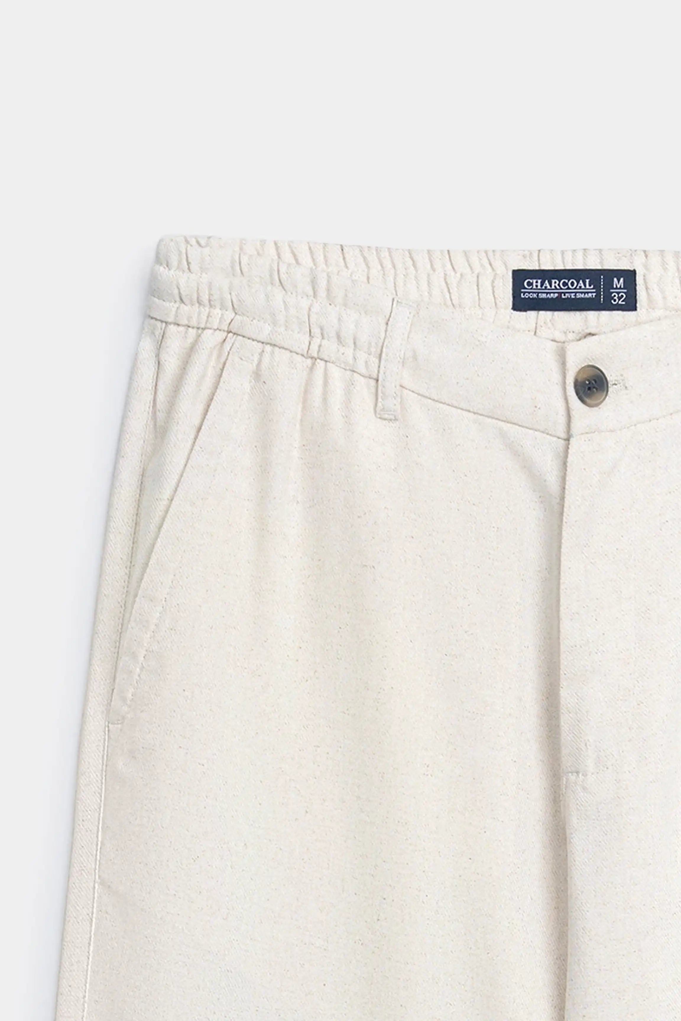CASUAL TROUSER CROSS POCKET OATMEAL