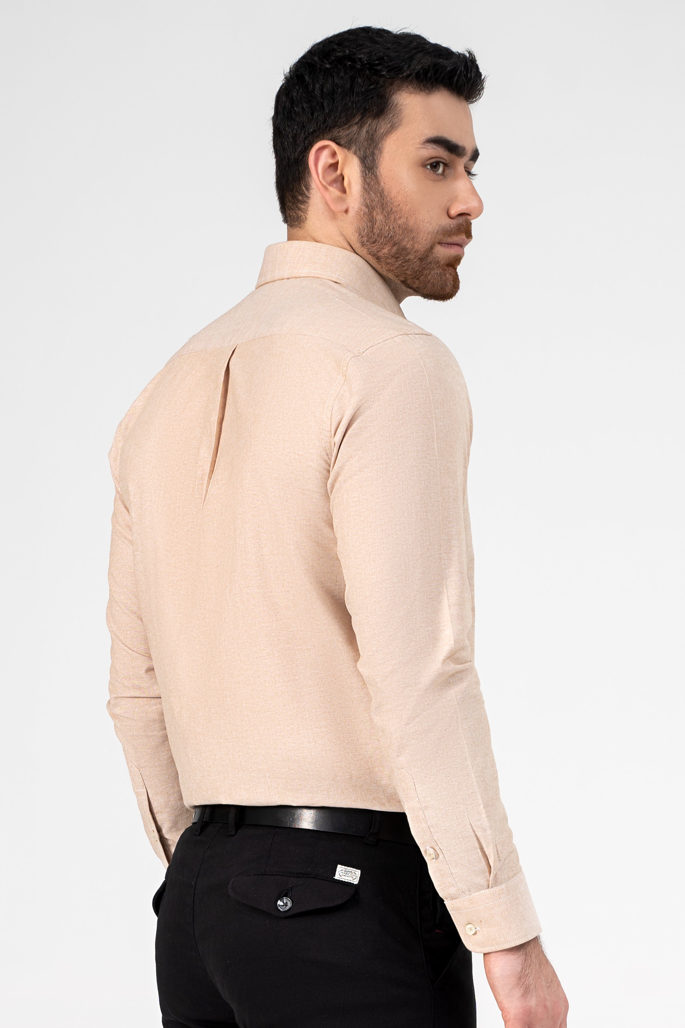 SEMI CASUAL SHIRT KHAKI