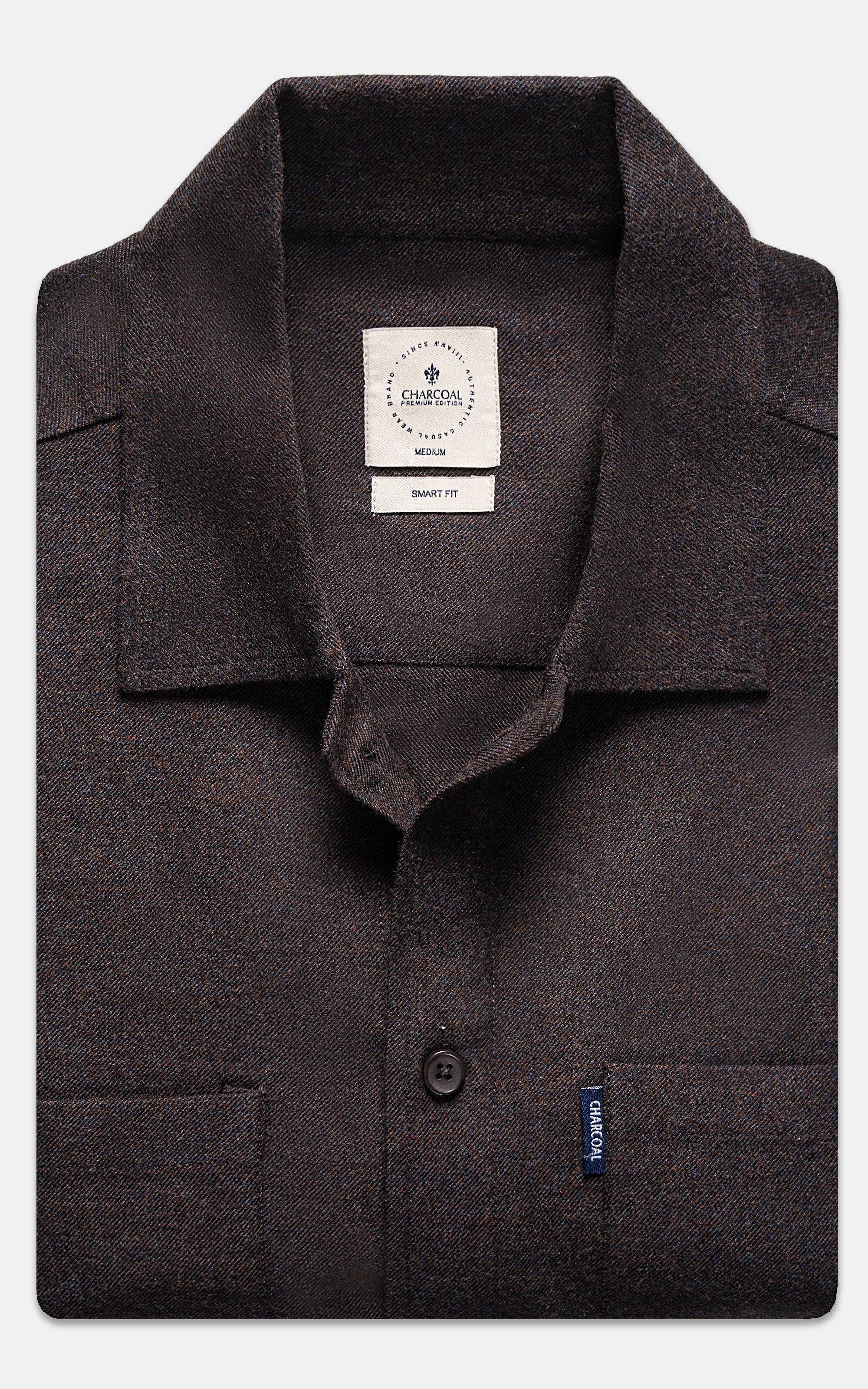 SMART SHIRT BROWN