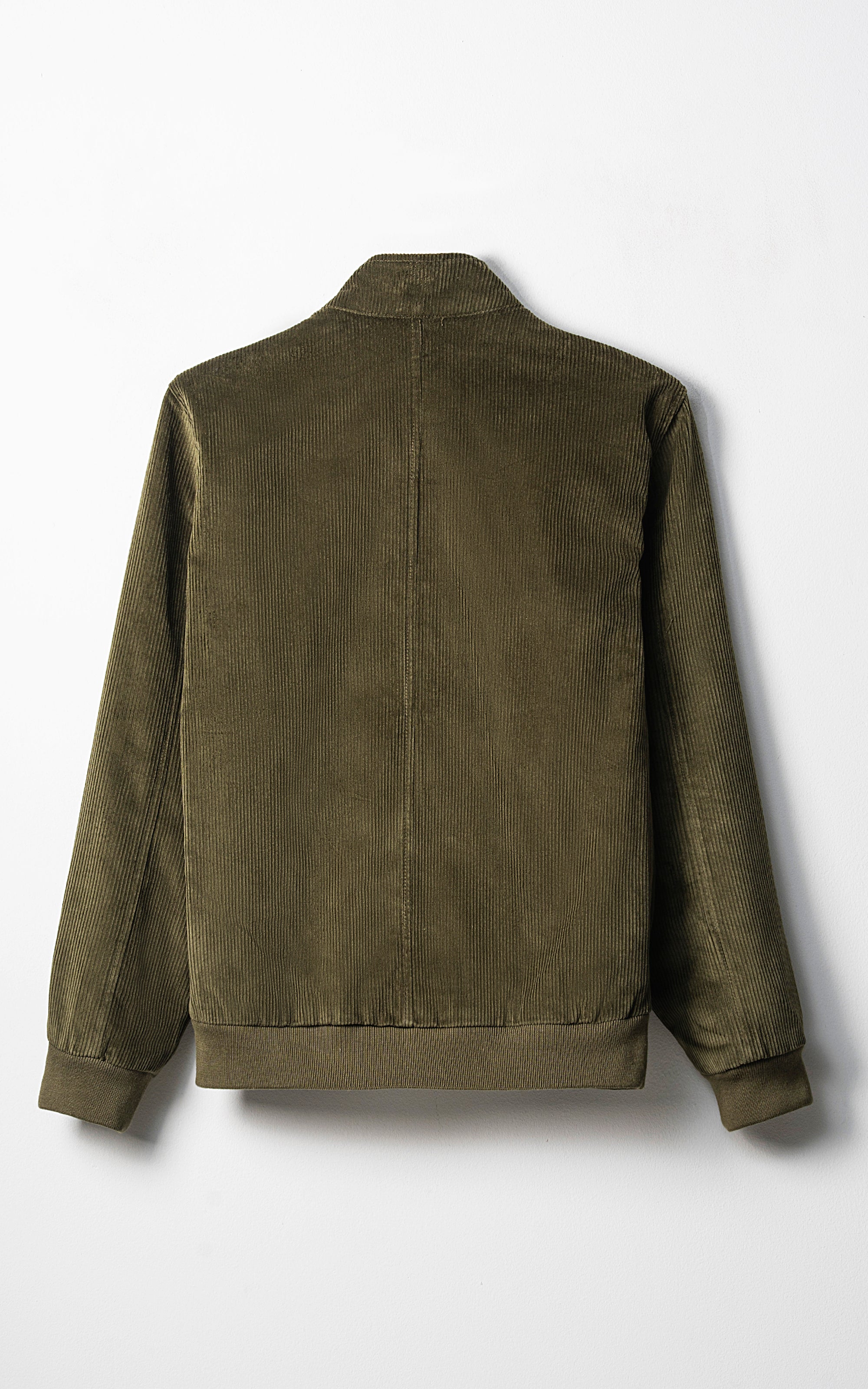 CORDUROY JACKET FULL SLEEVE OLIVE GREEN