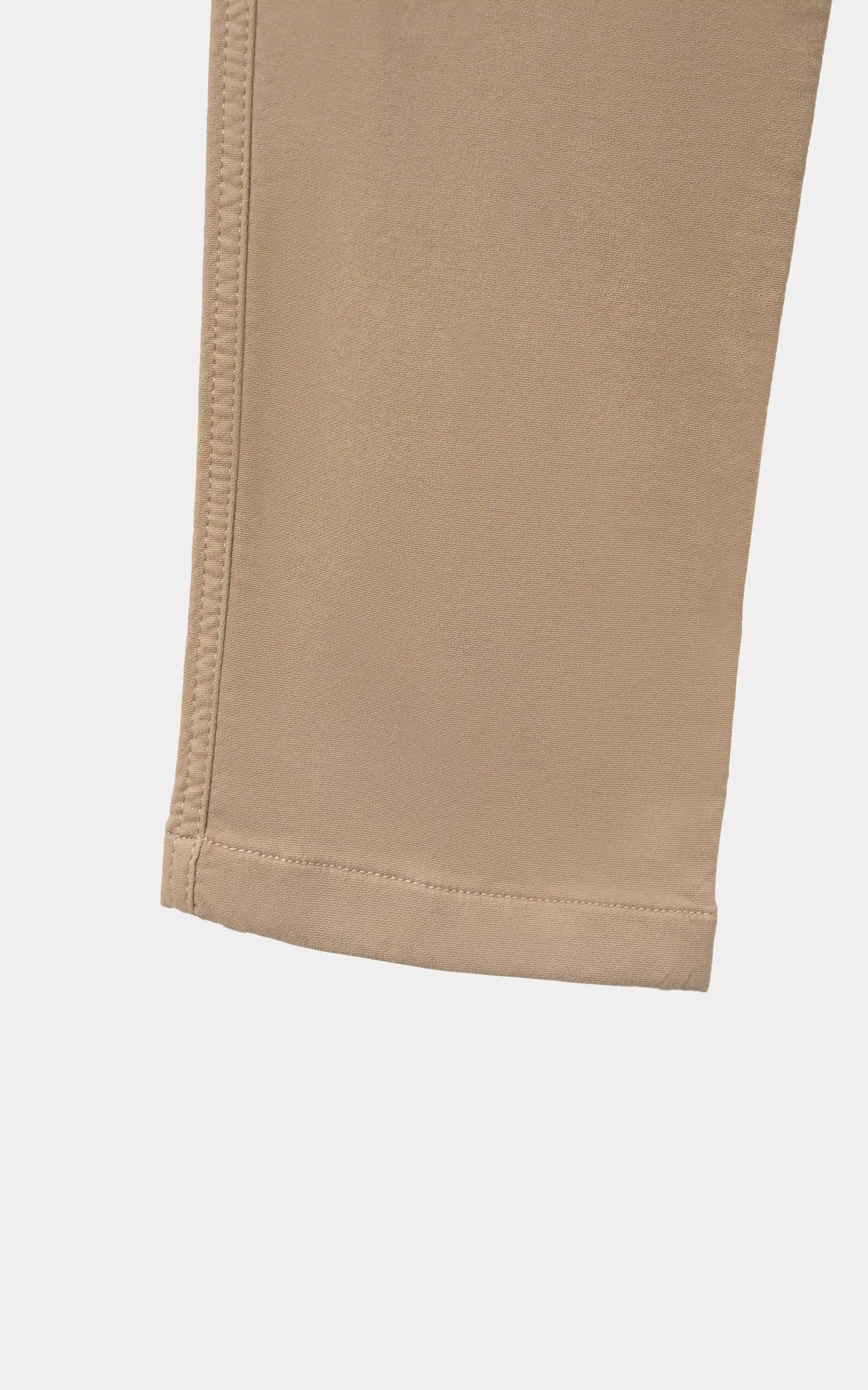 TERRY TWILL SMART FIT CASUAL PANT KHAKI
