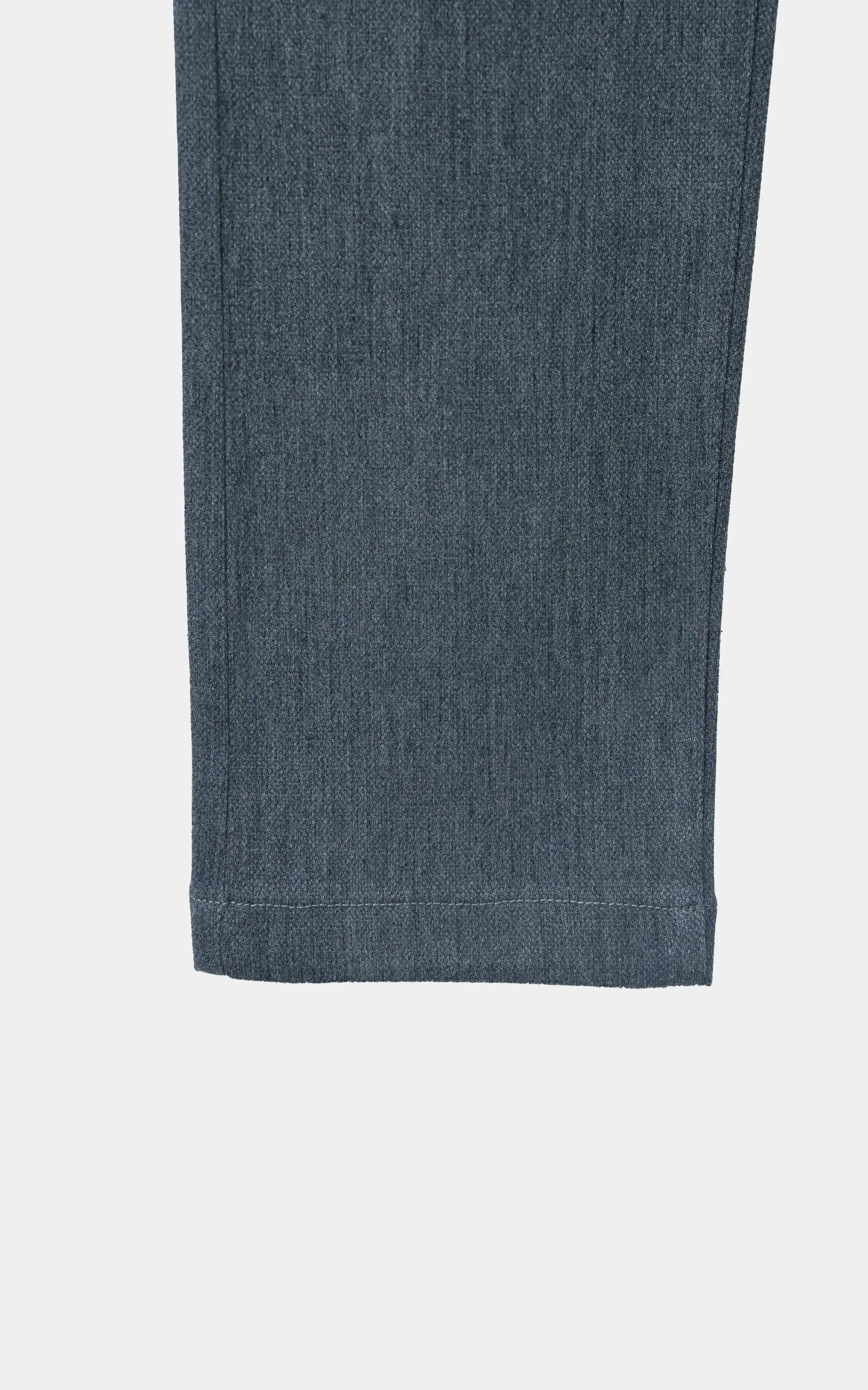 DOBBY SMART FIT PANT GREY