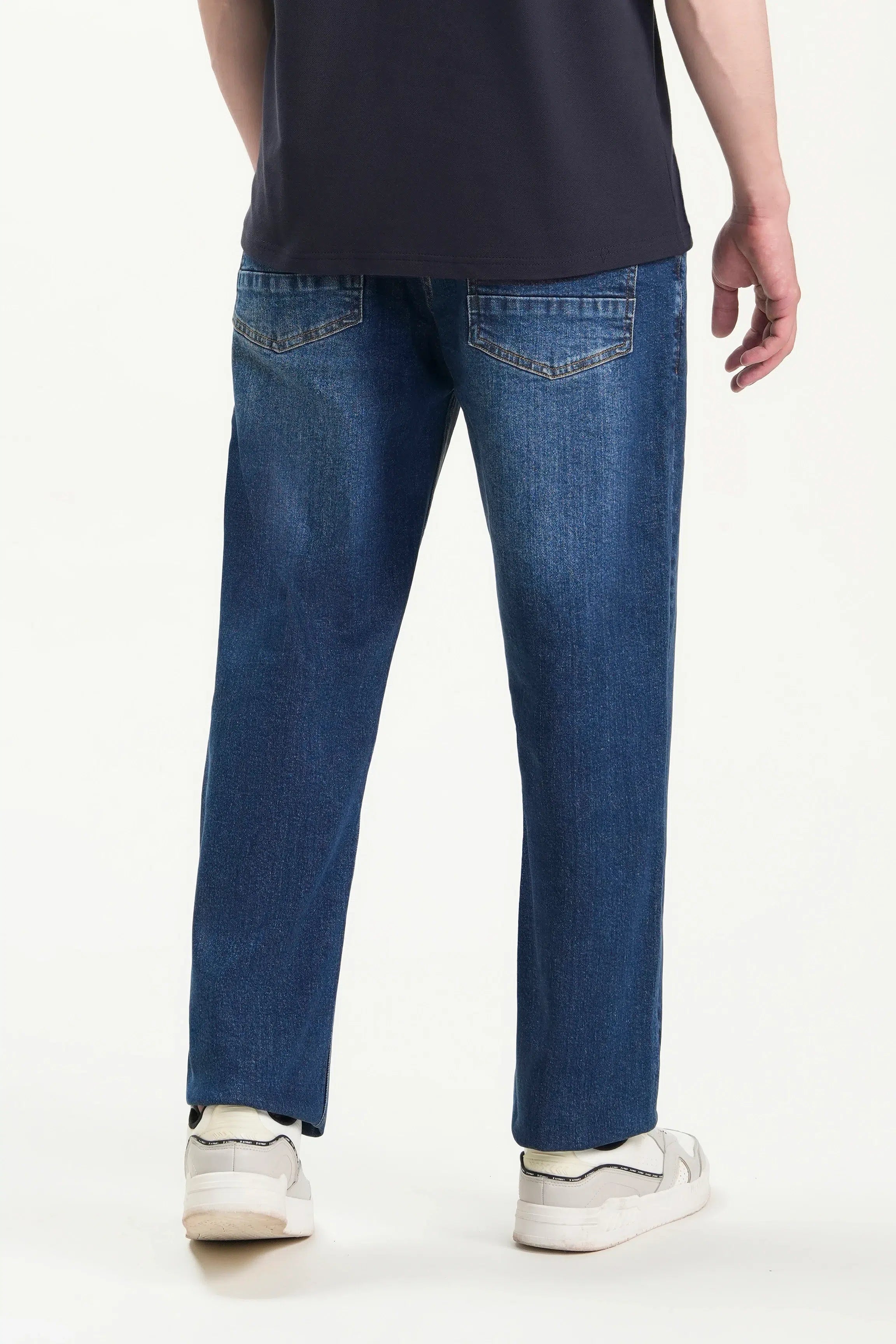 JEANS REGULAR FIT MID BLUE