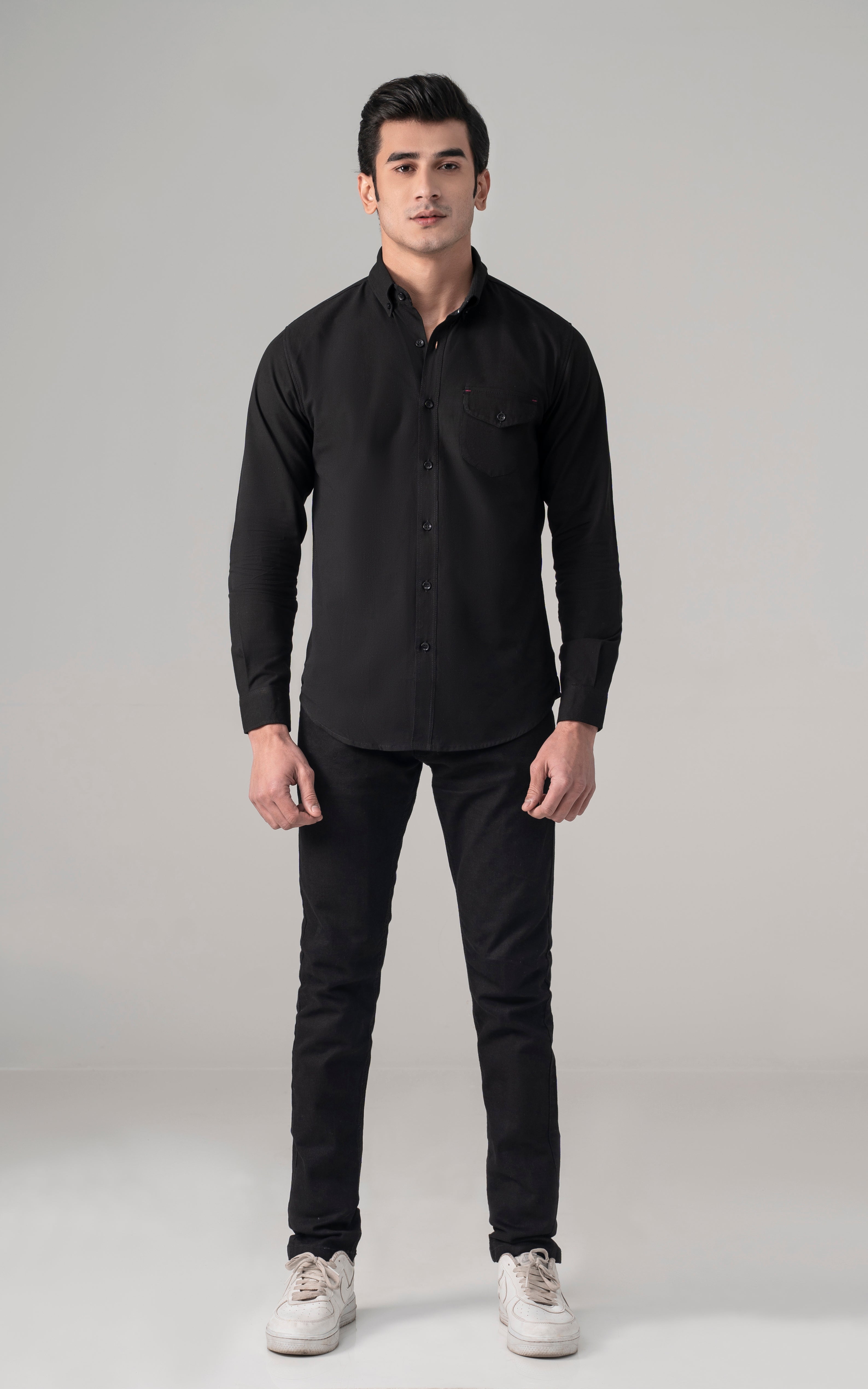 CASUAL SHIRT BLACK