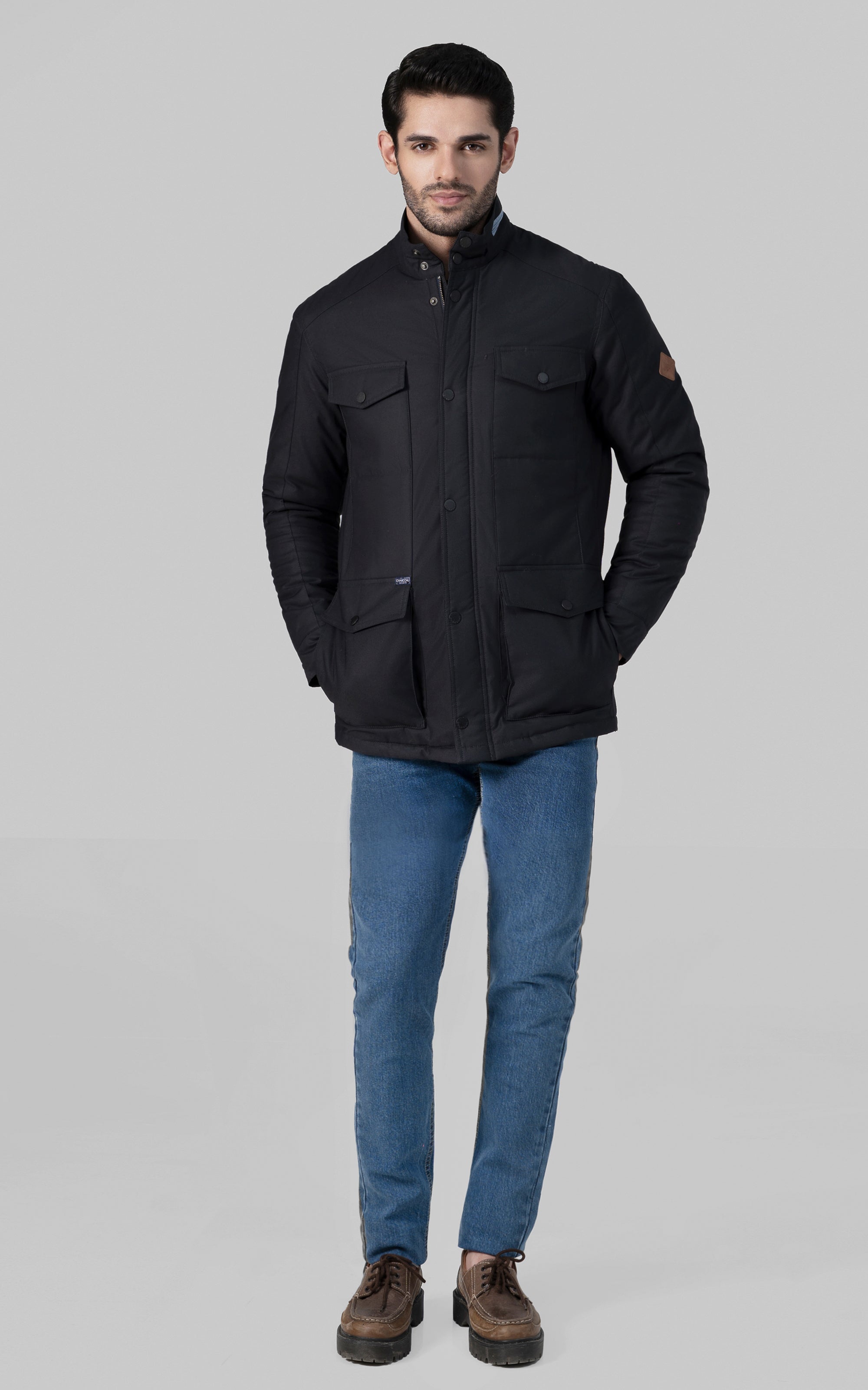 PUFFER JACKET BLACK