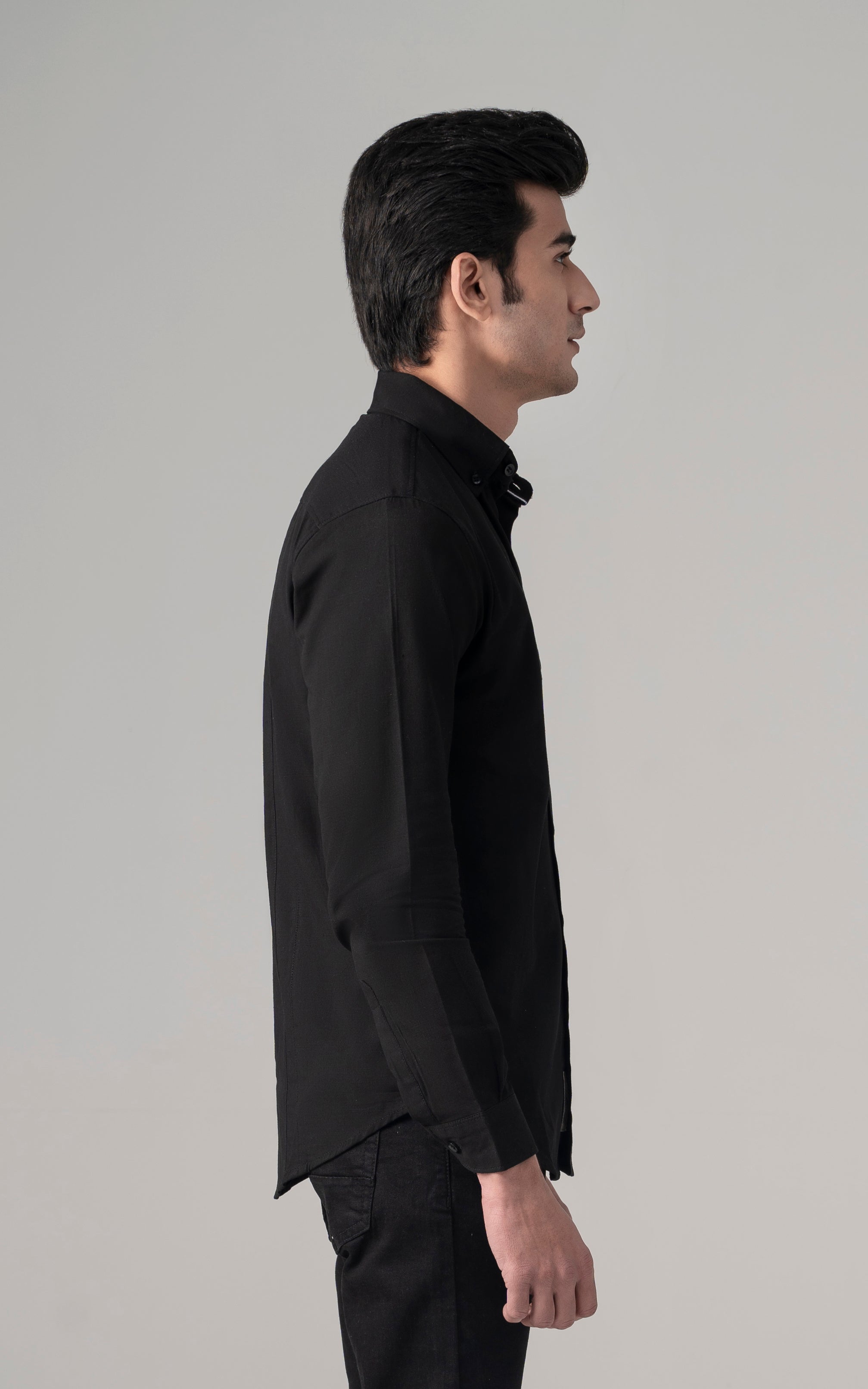 CASUAL SHIRT BLACK