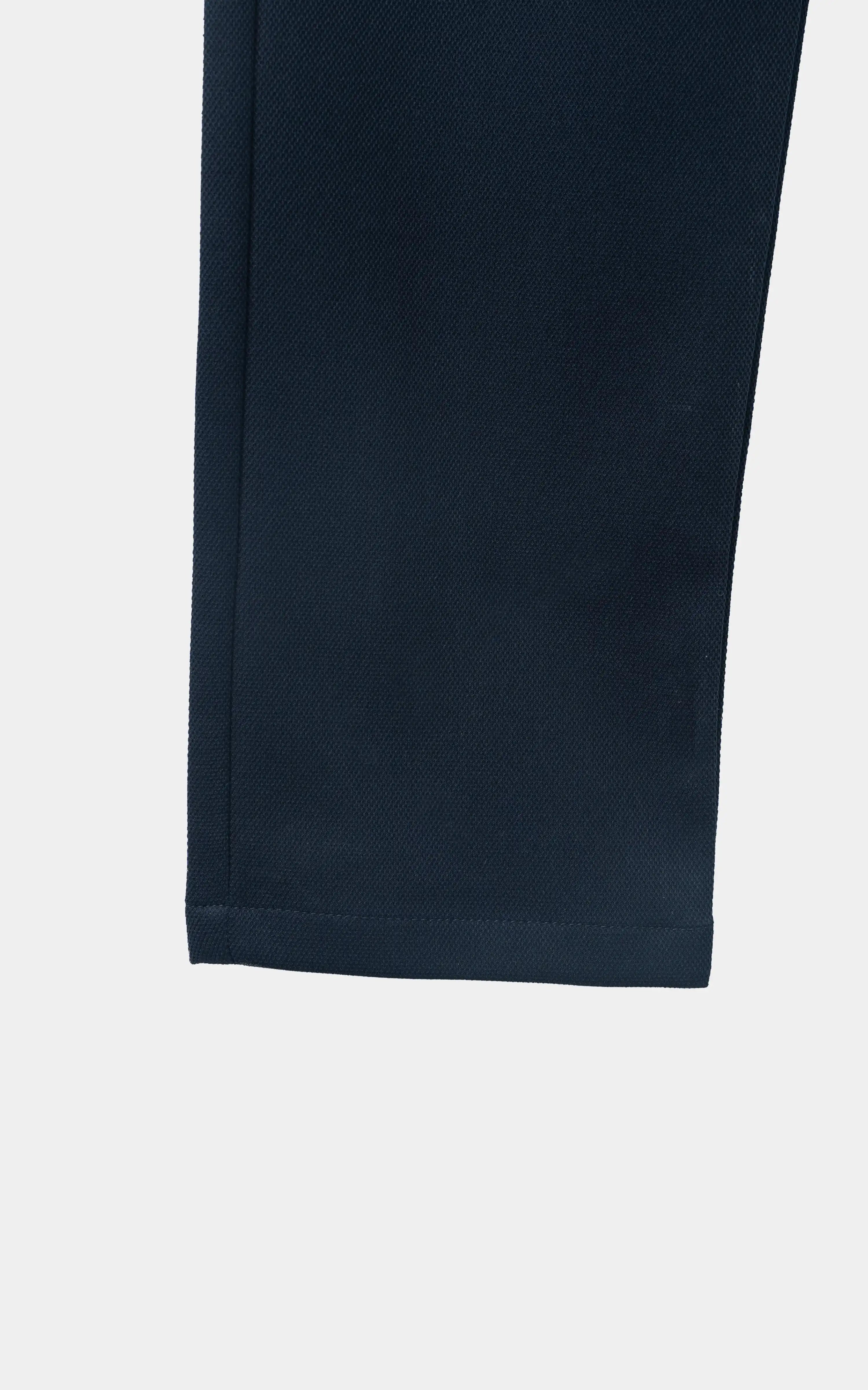 DOBBY SMART FIT CASUAL PANT NAVY