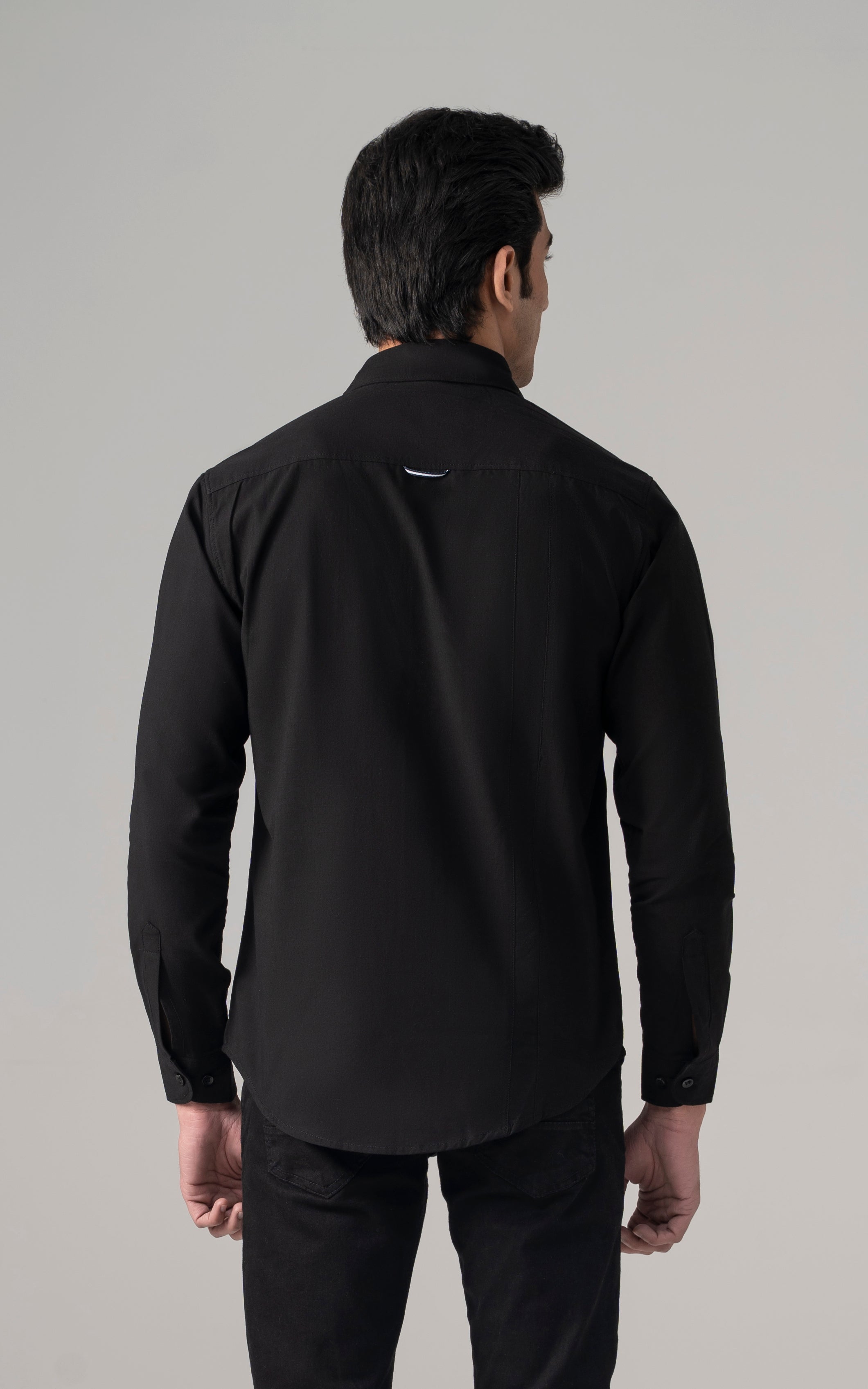 CASUAL SHIRT BLACK