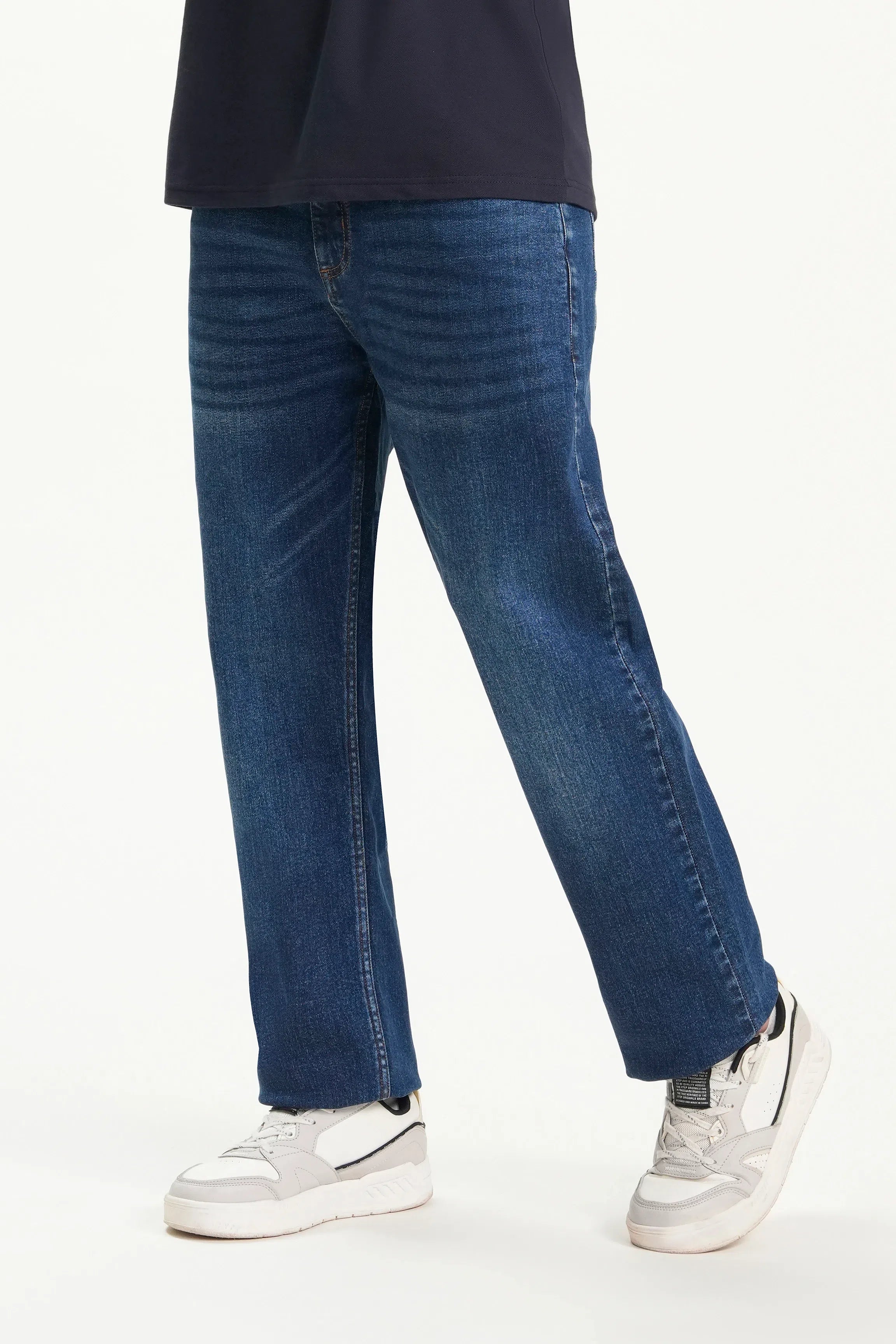 JEANS REGULAR FIT MID BLUE