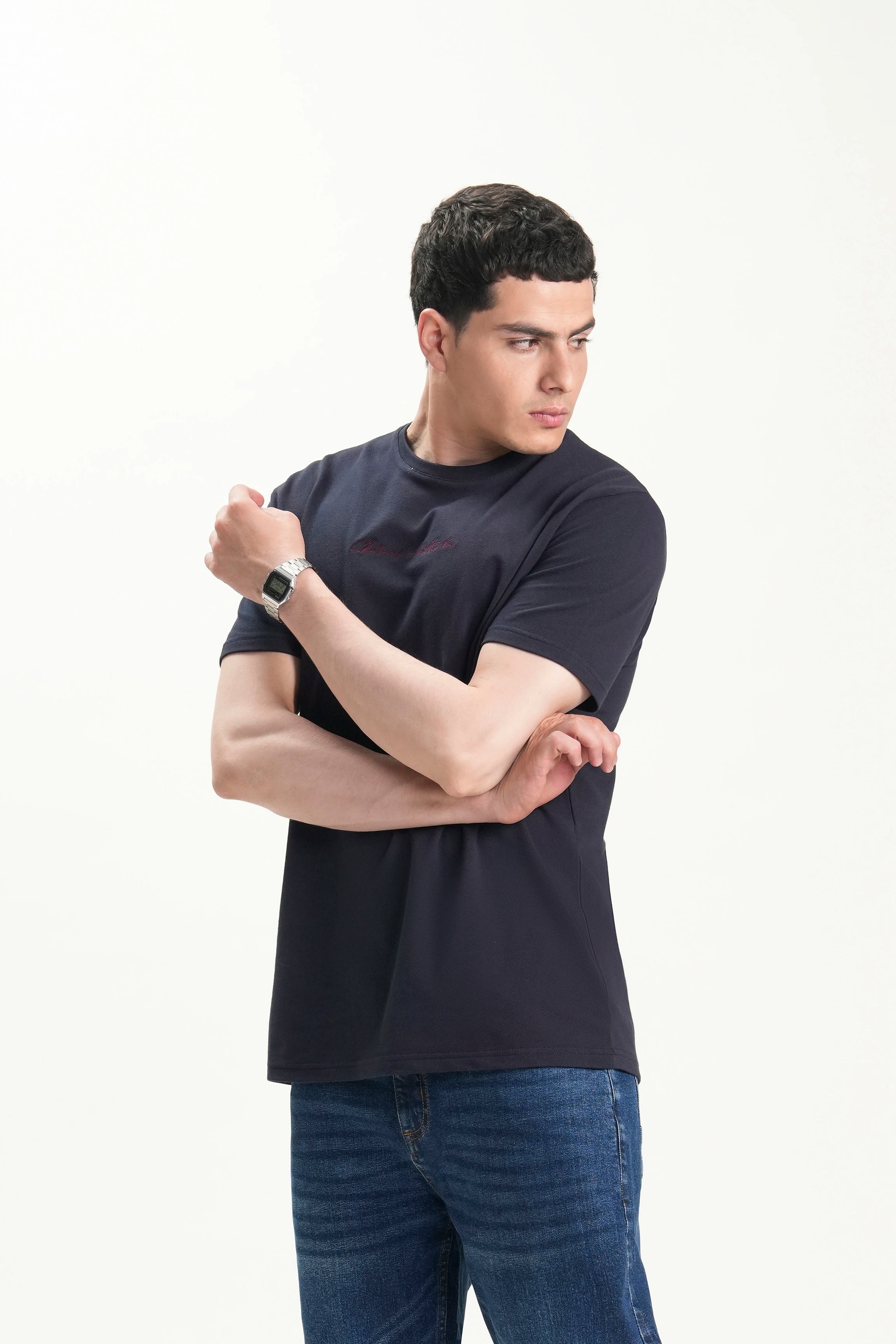 T SHIRT REGULAR FIT NAVY