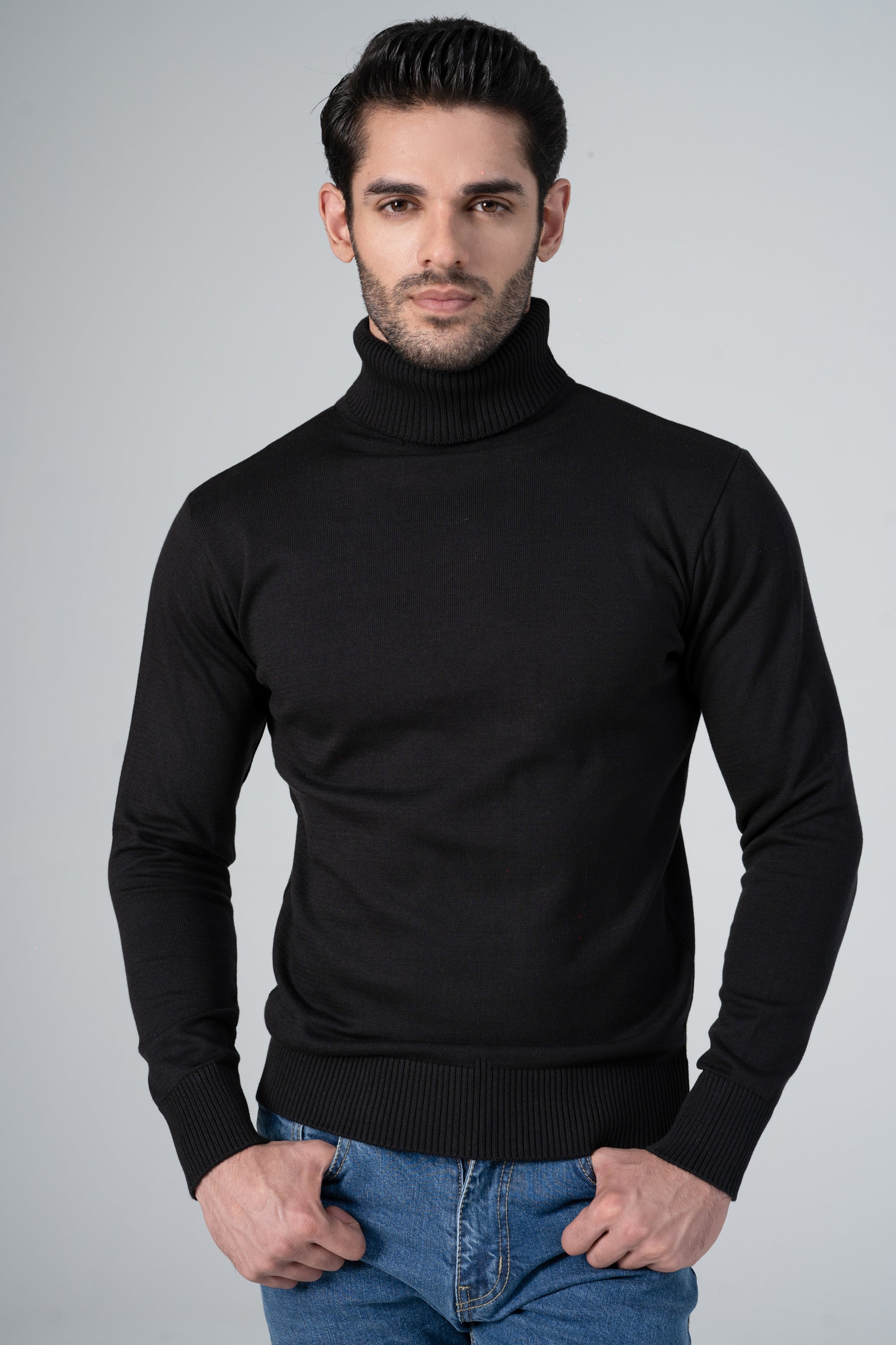 Singature Turtle Neck black