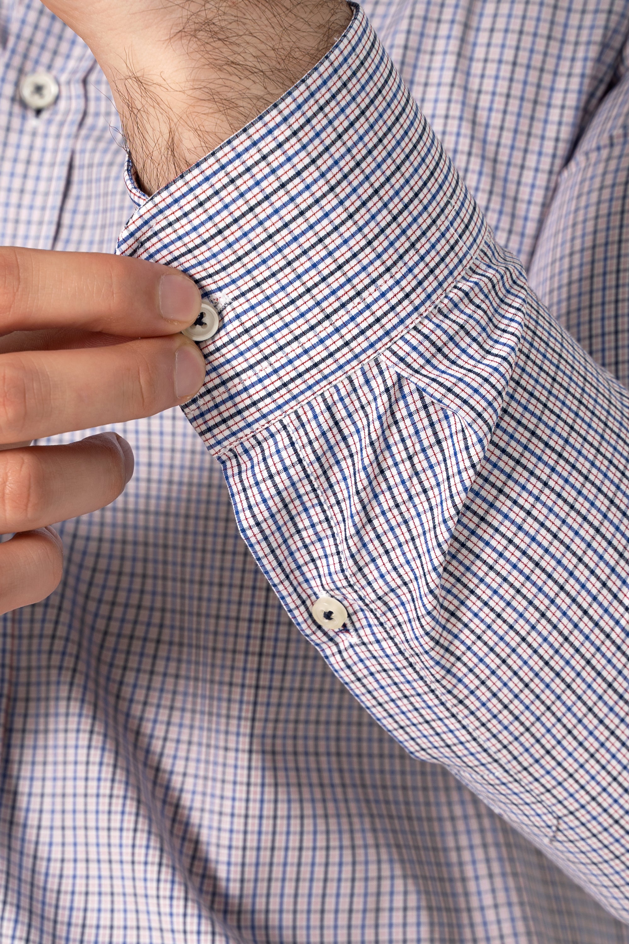 SEMI FORMAL SHIRT BLUE BLACK