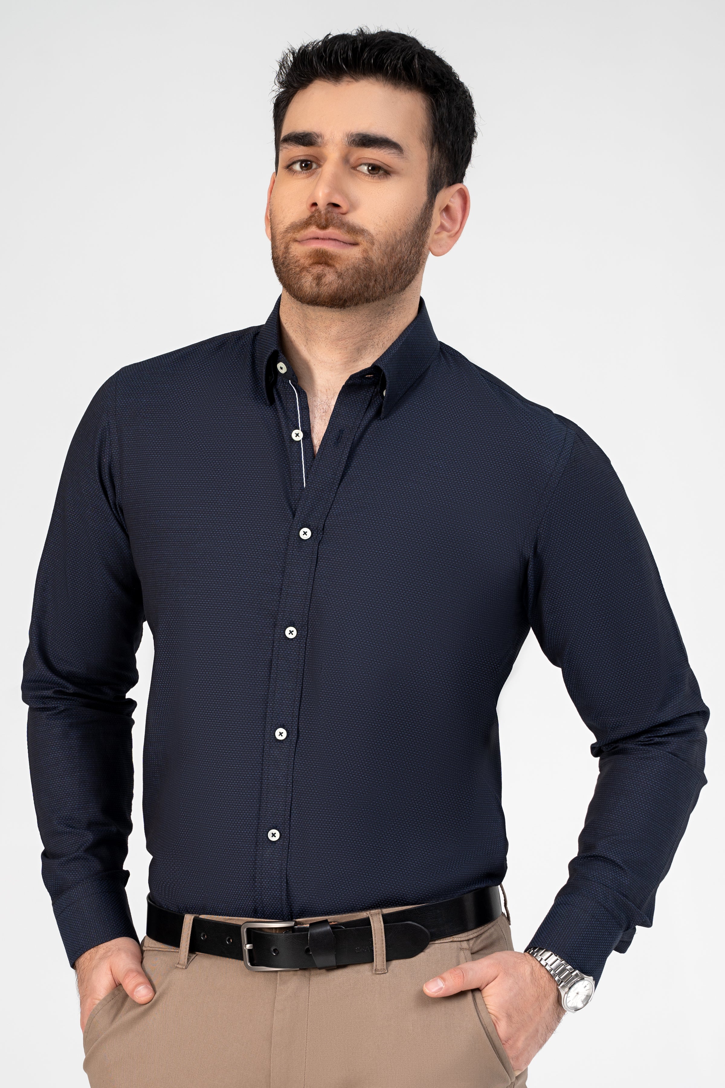 SMART SHIRT NAVY