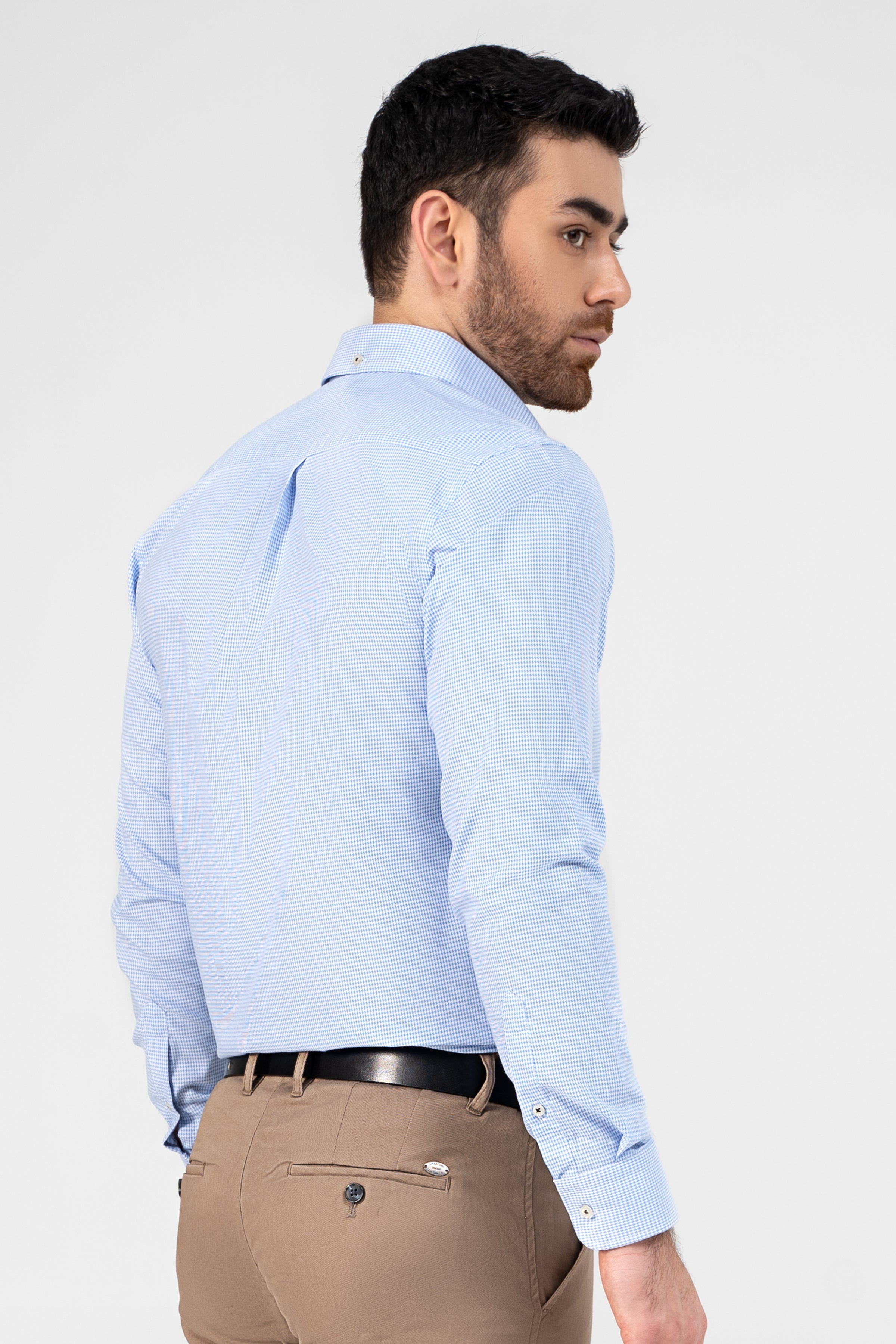 SMART SHIRT BLUE WHITE
