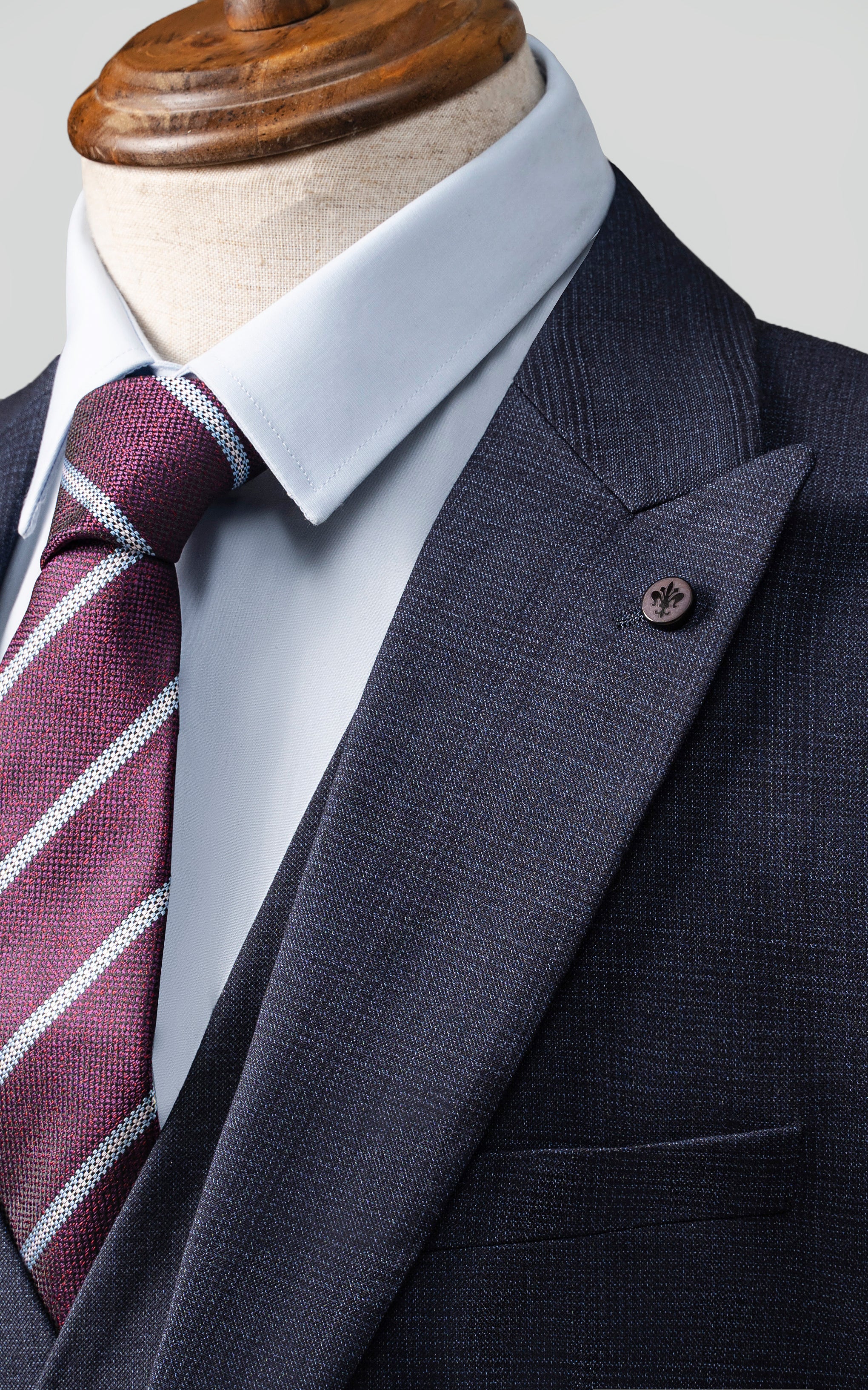 3 PIECE SUIT SLIM FIT NAVY BLUE