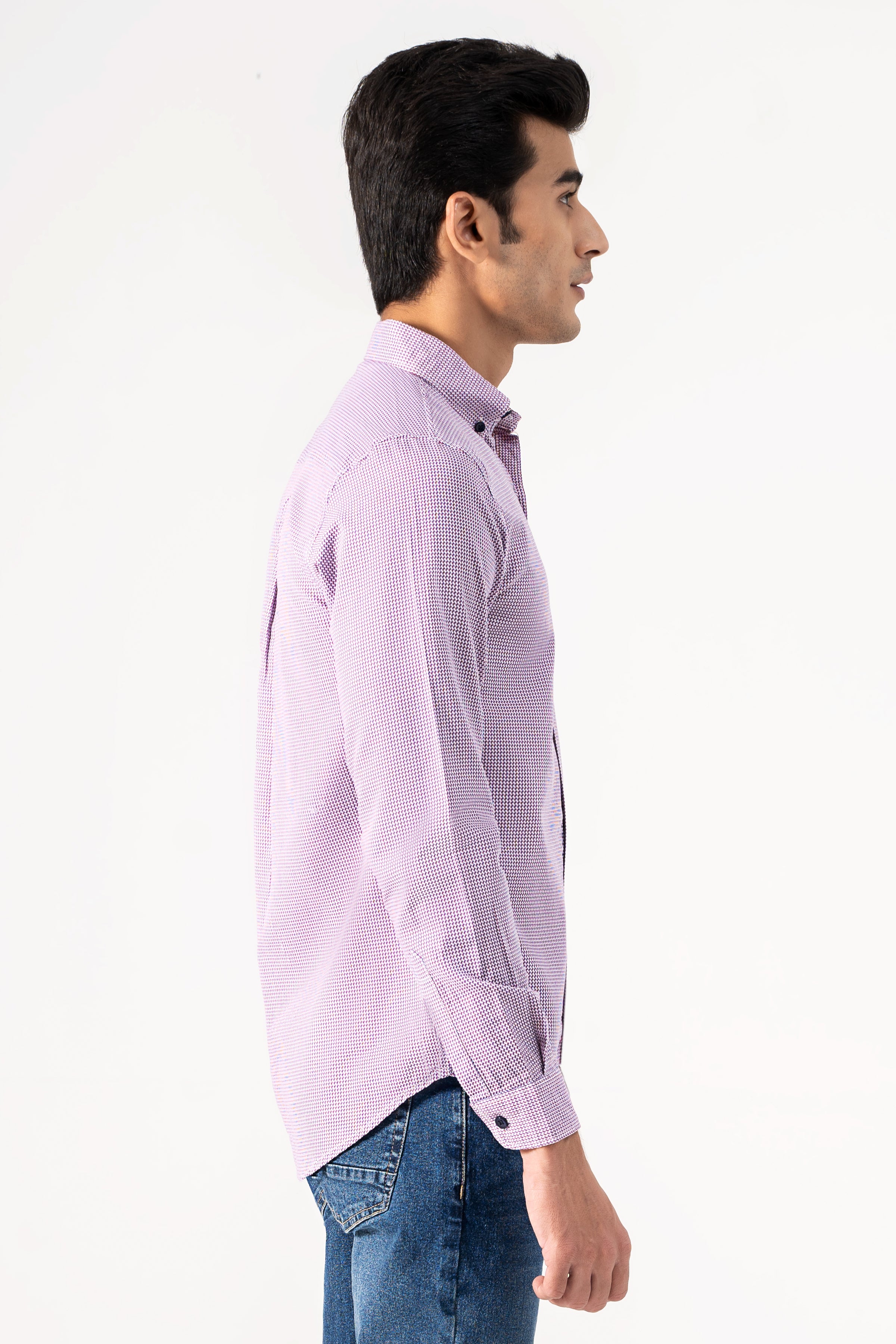 CASUAL SHIRT PURPLE