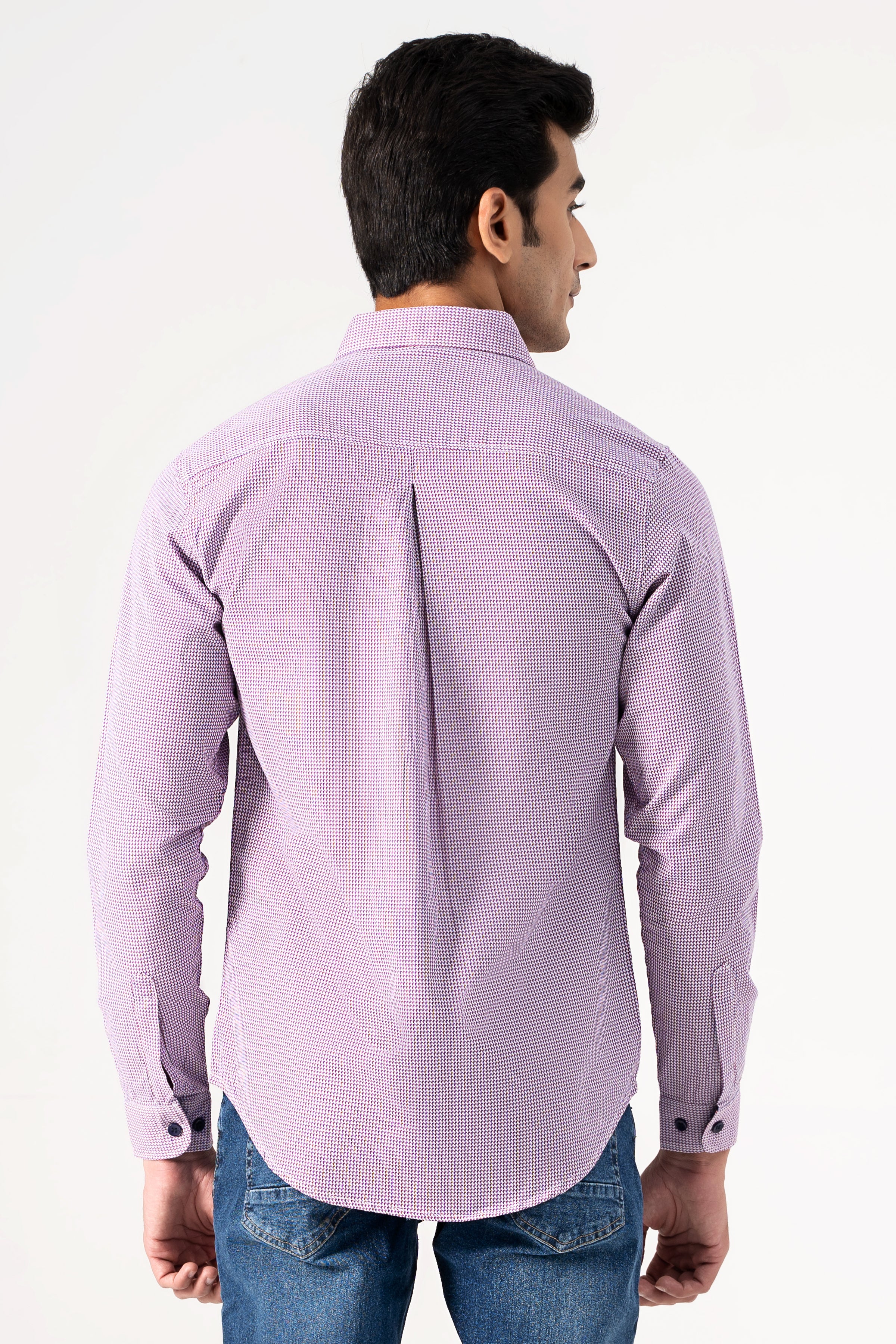 CASUAL SHIRT PURPLE