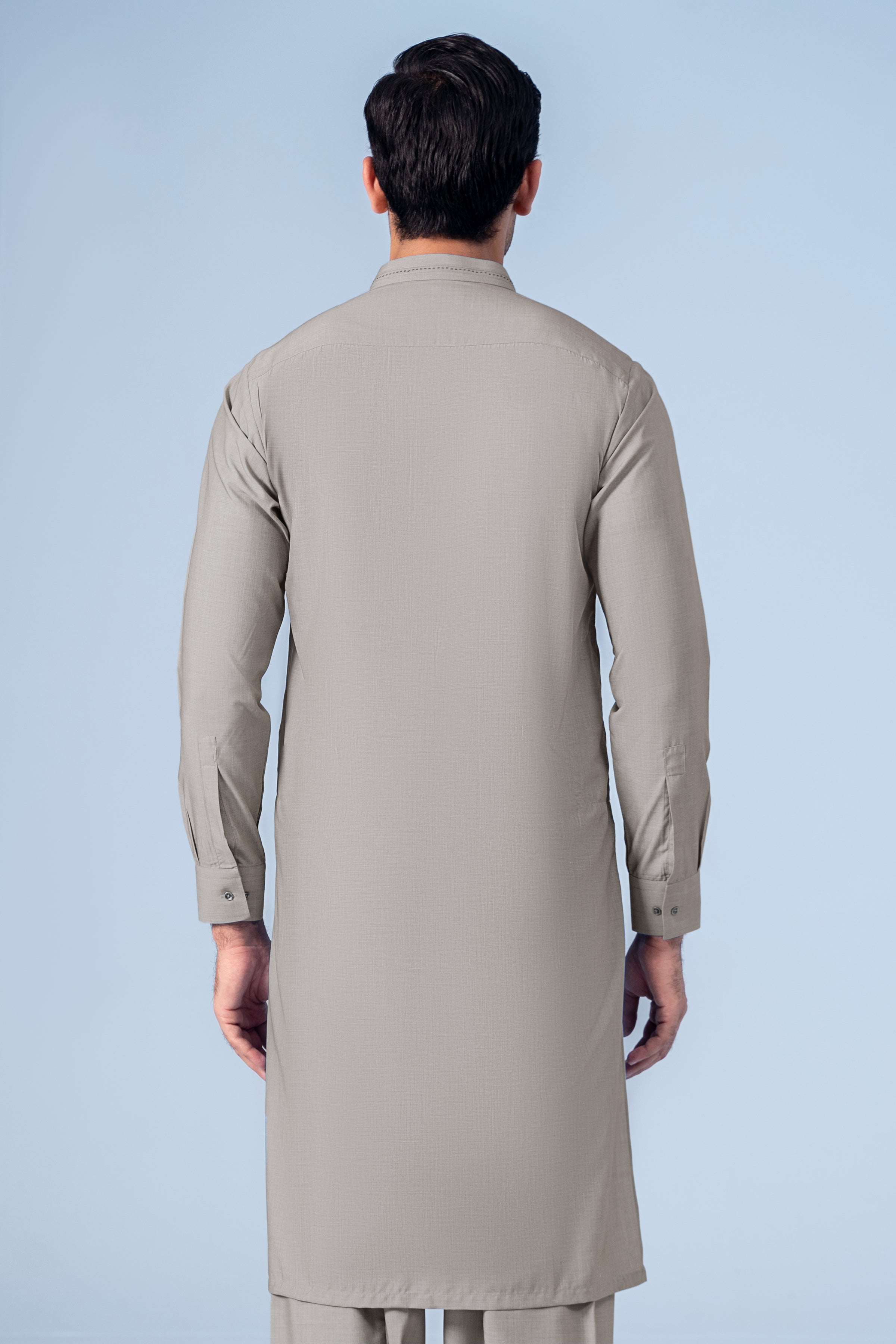 SHALWAR KAMEEZ DARK KHAKI