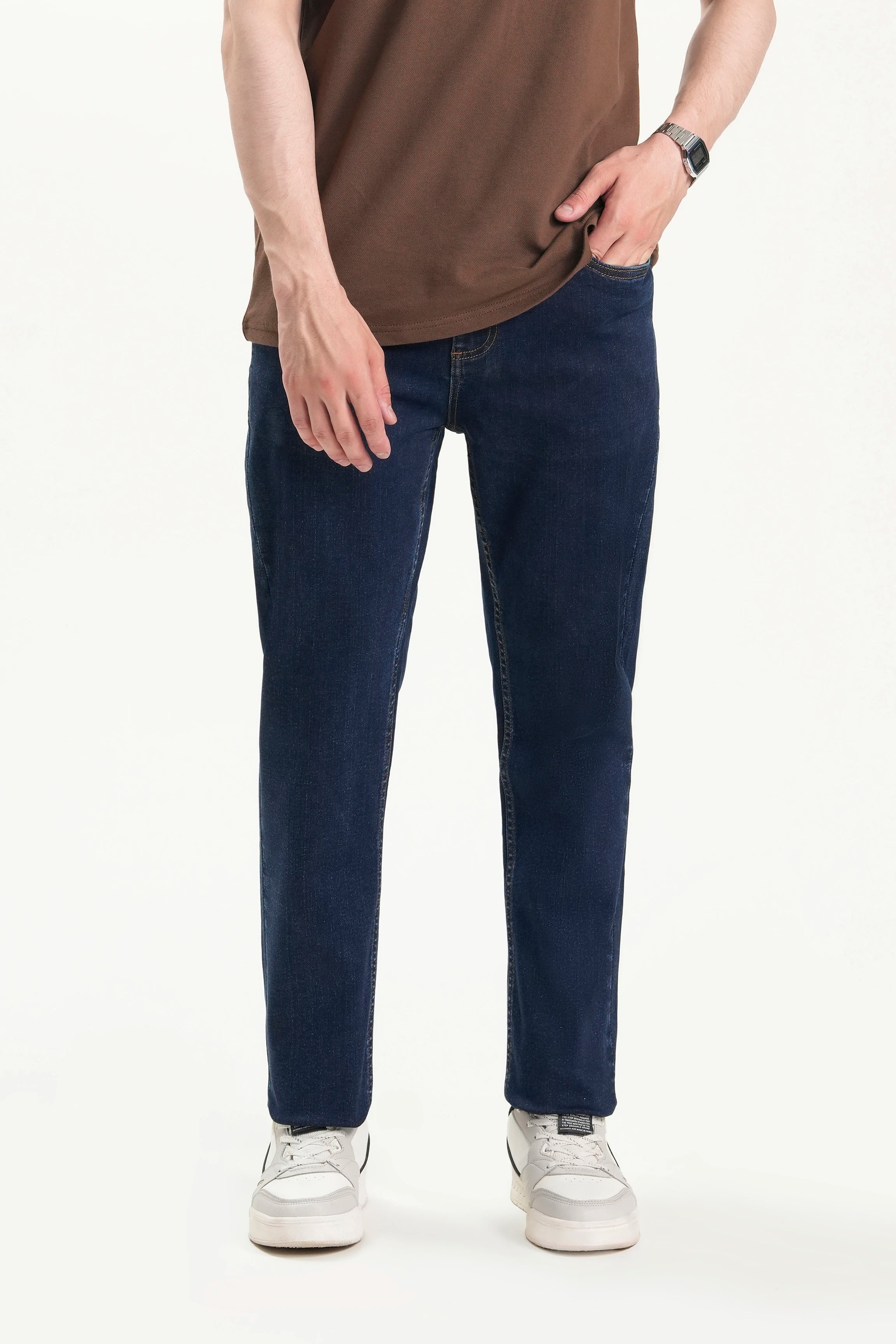JEANS STRAIGHT FIT BLUE RINSE