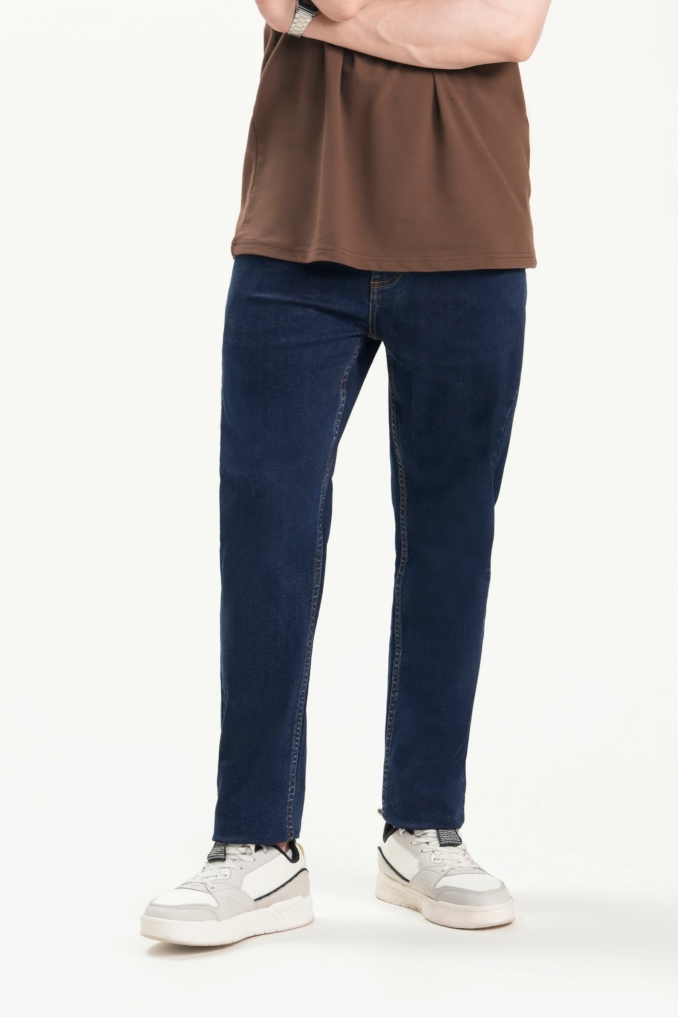 JEANS STRAIGHT FIT BLUE RINSE