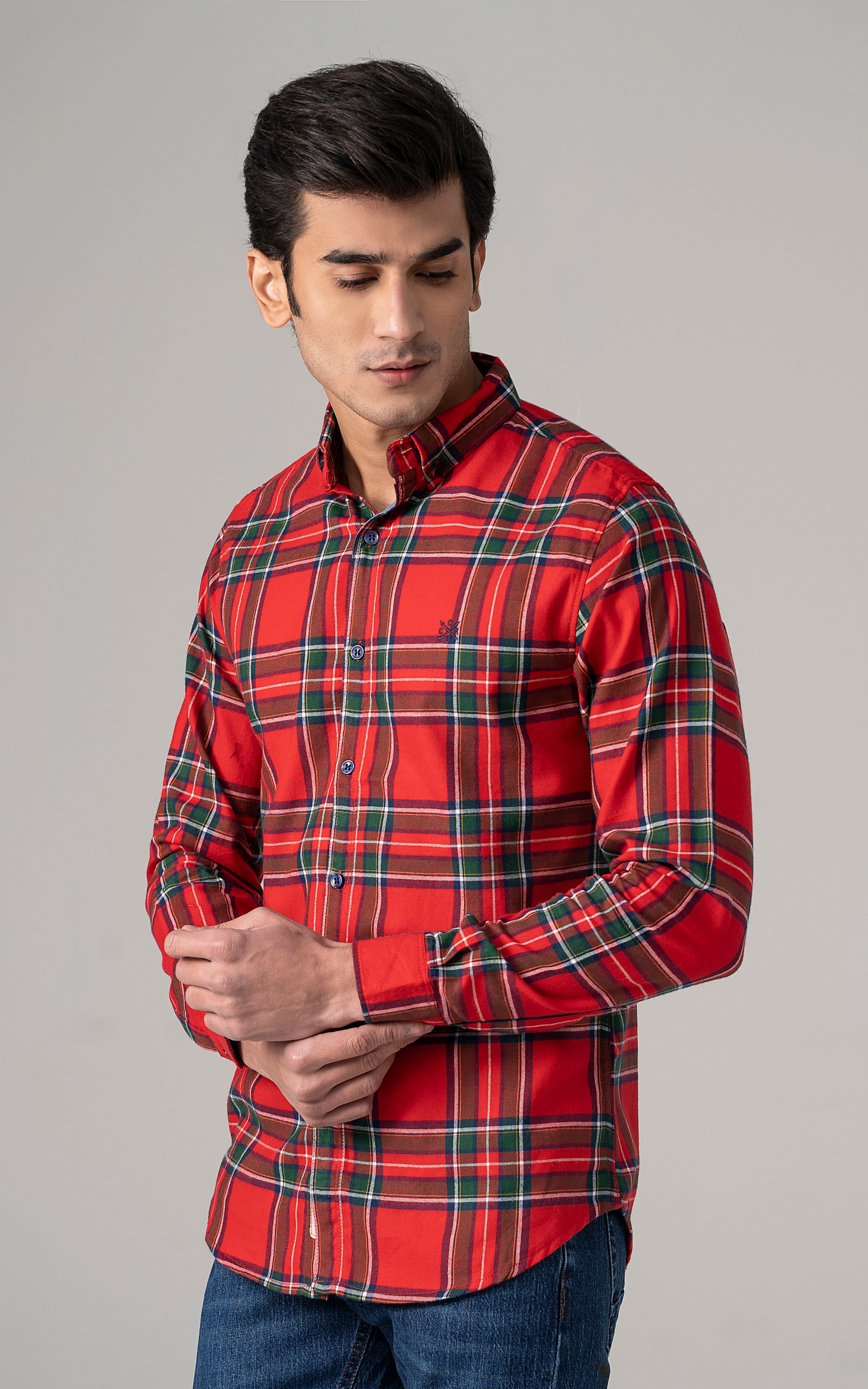 CASUAL SHIRT MAROON