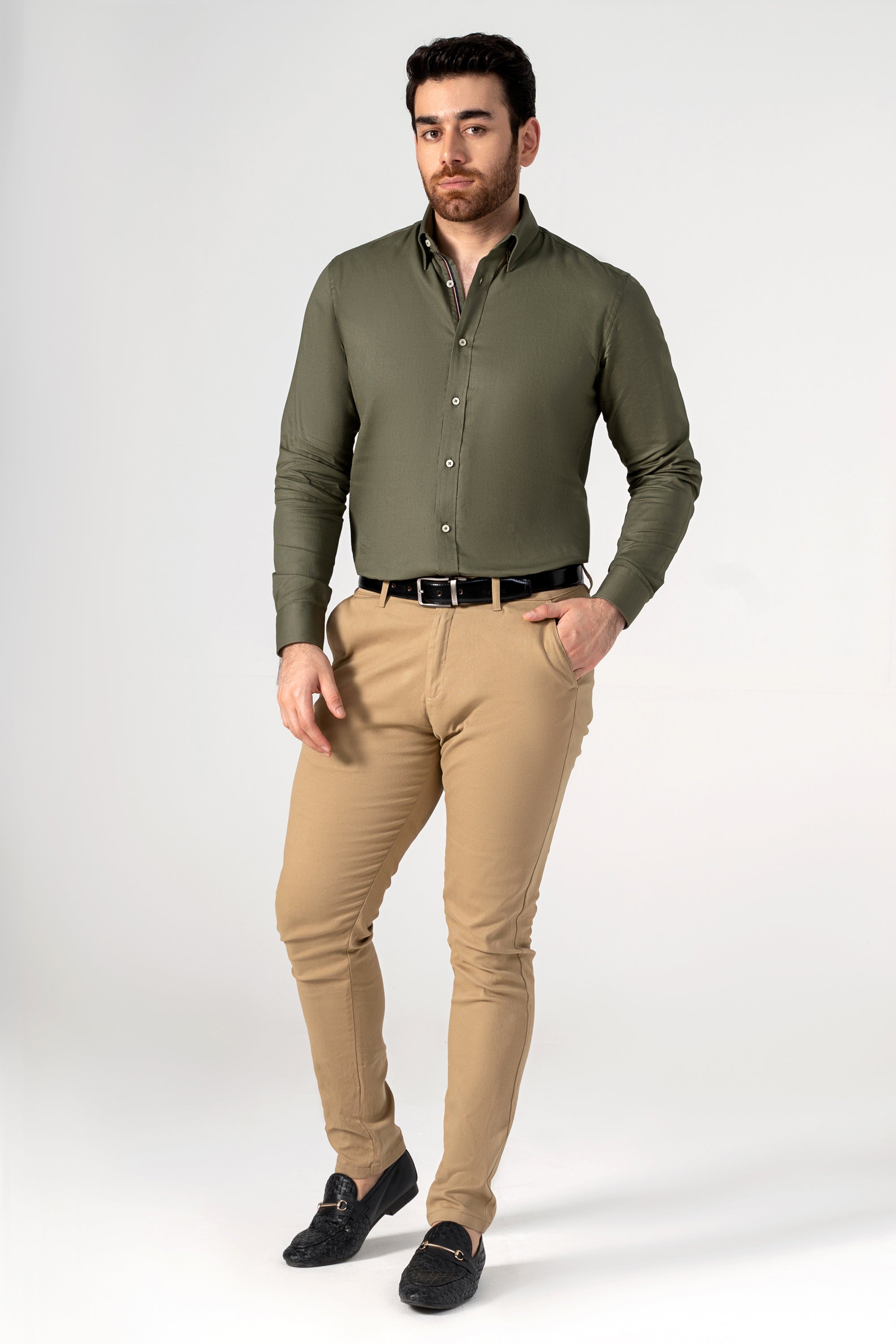 SMART SHIRT OLIVE