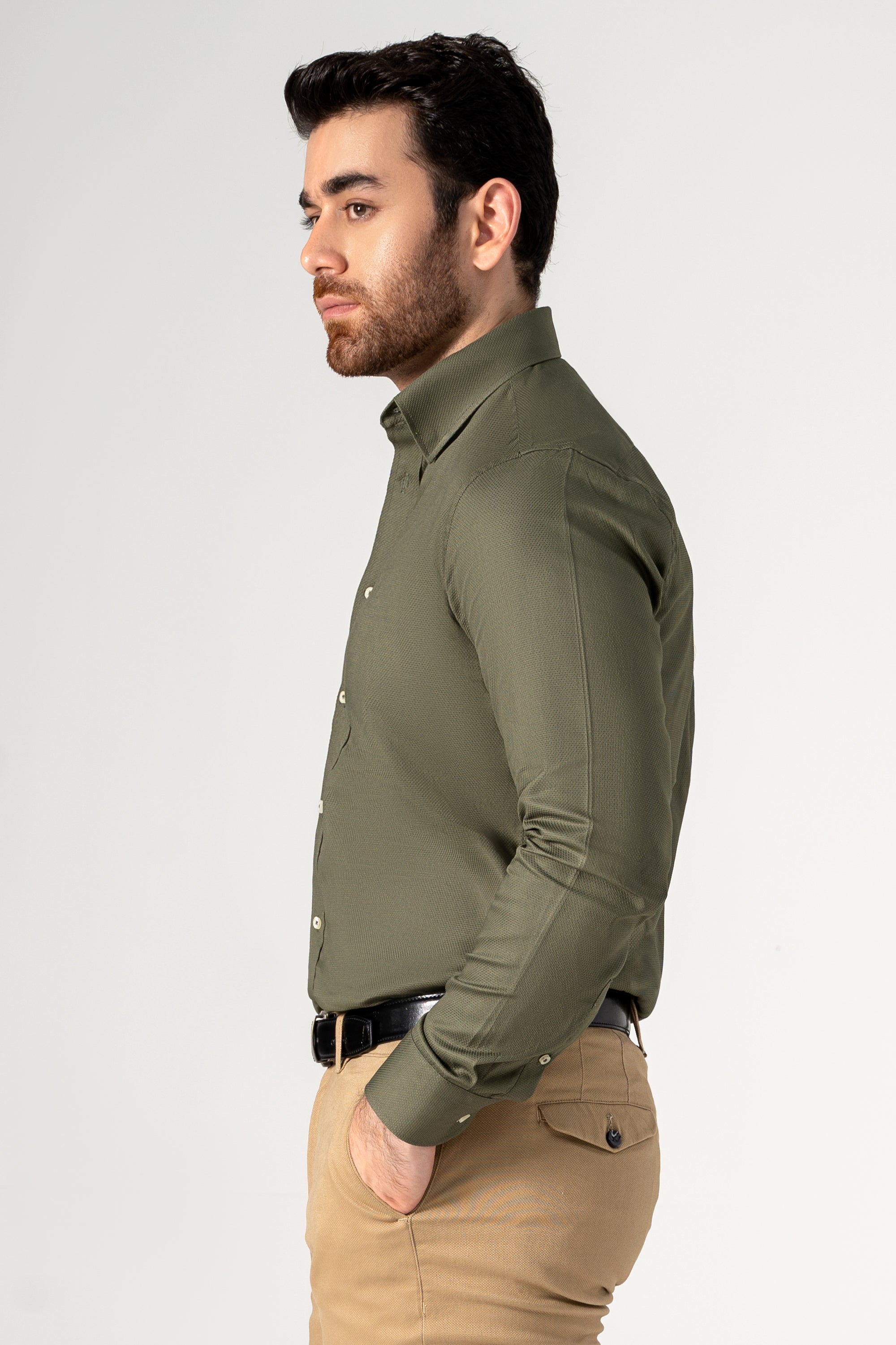 SMART SHIRT OLIVE