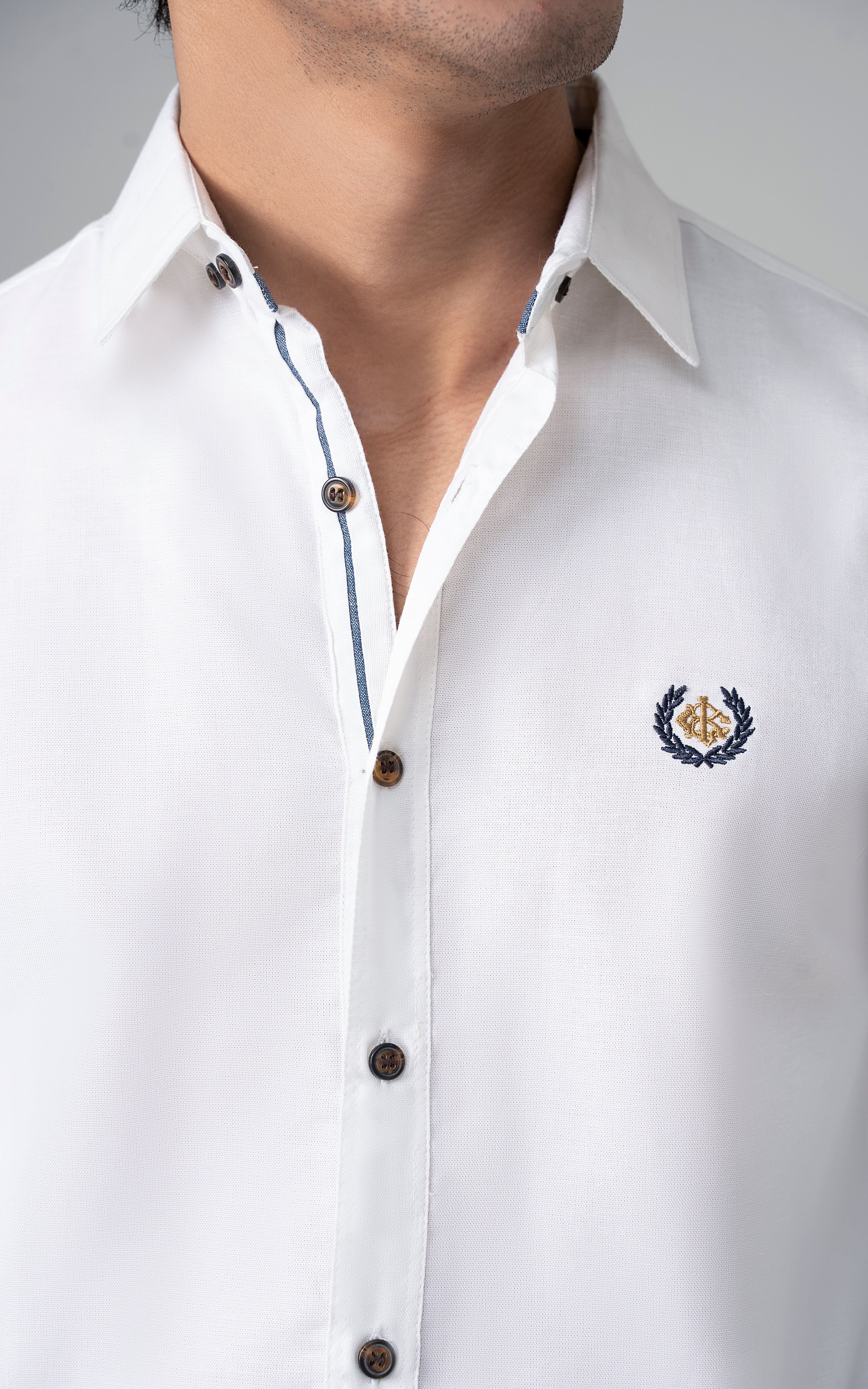 CASUAL SHIRT OFF WHITE