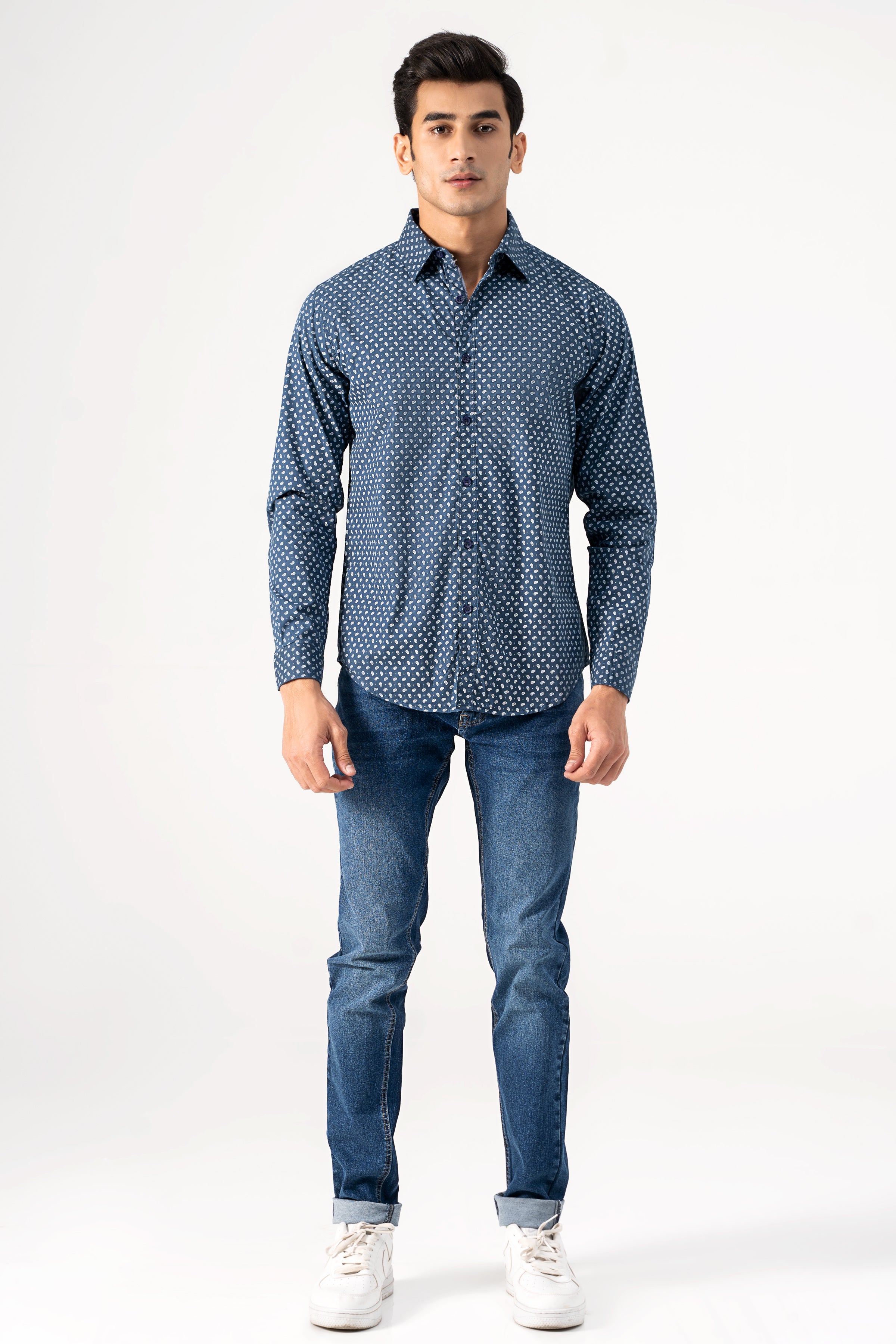 CASUAL SHIRT BLUE