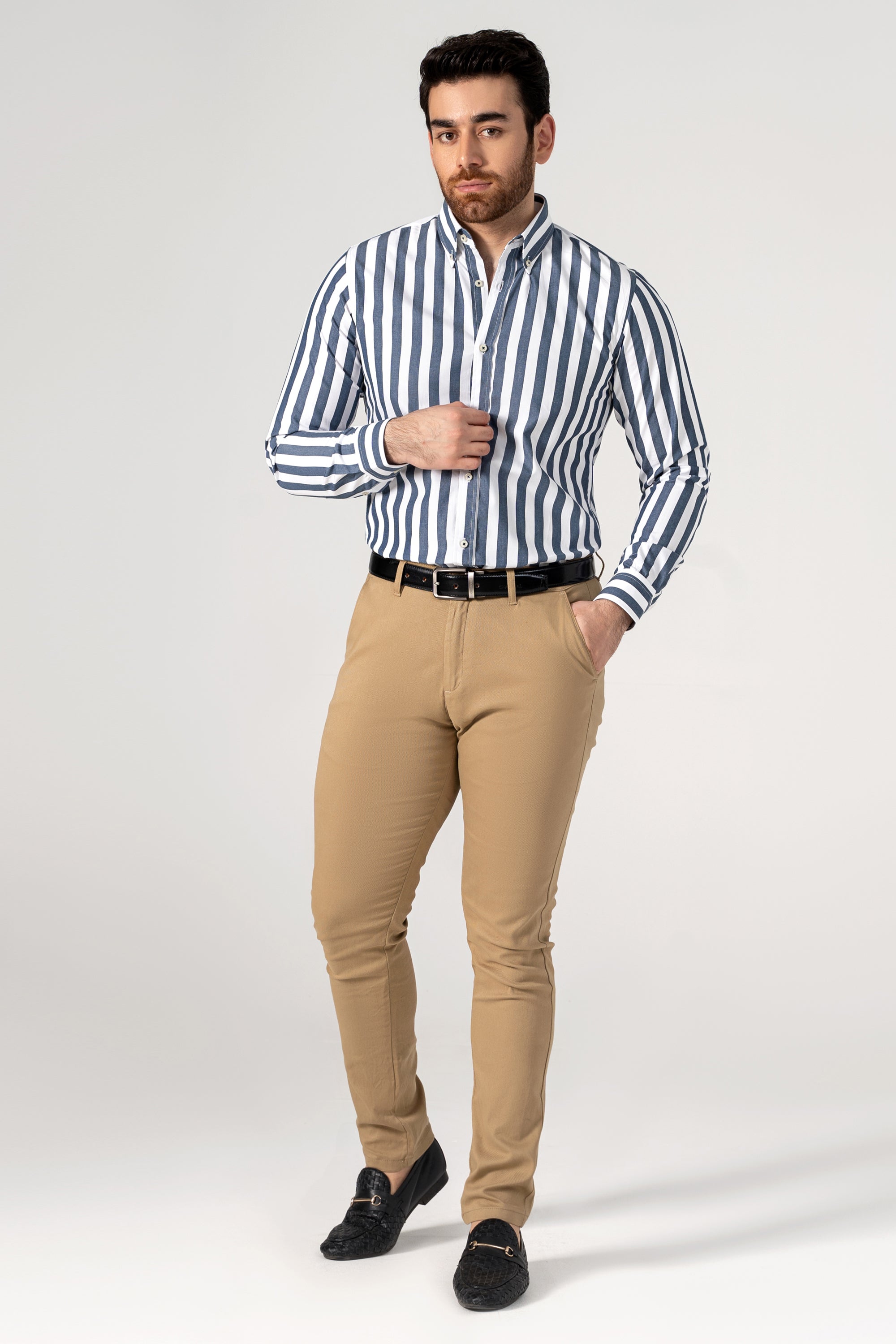SMART SHIRT BLUE STRIPES