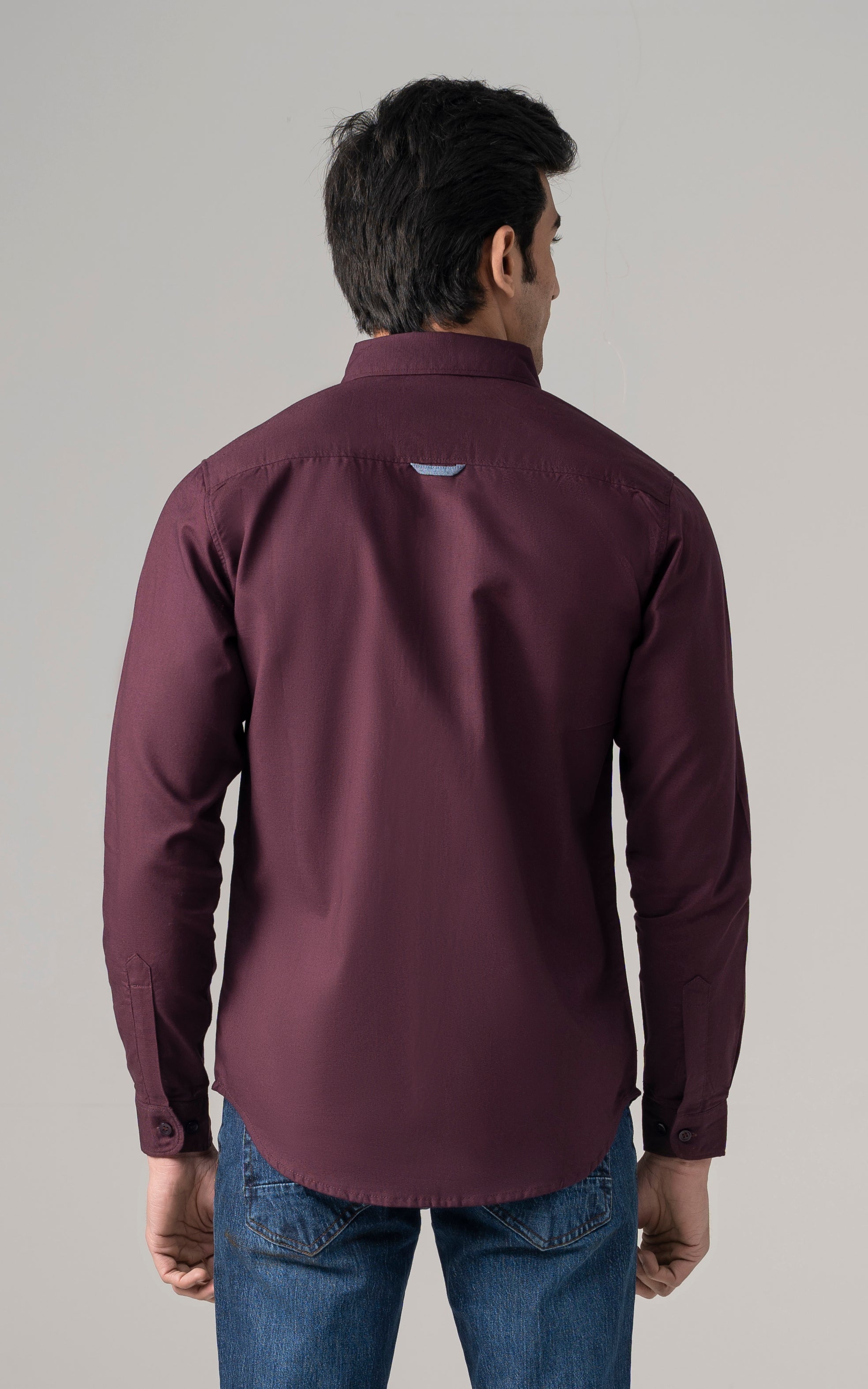 CASUAL SHIRT MAROON