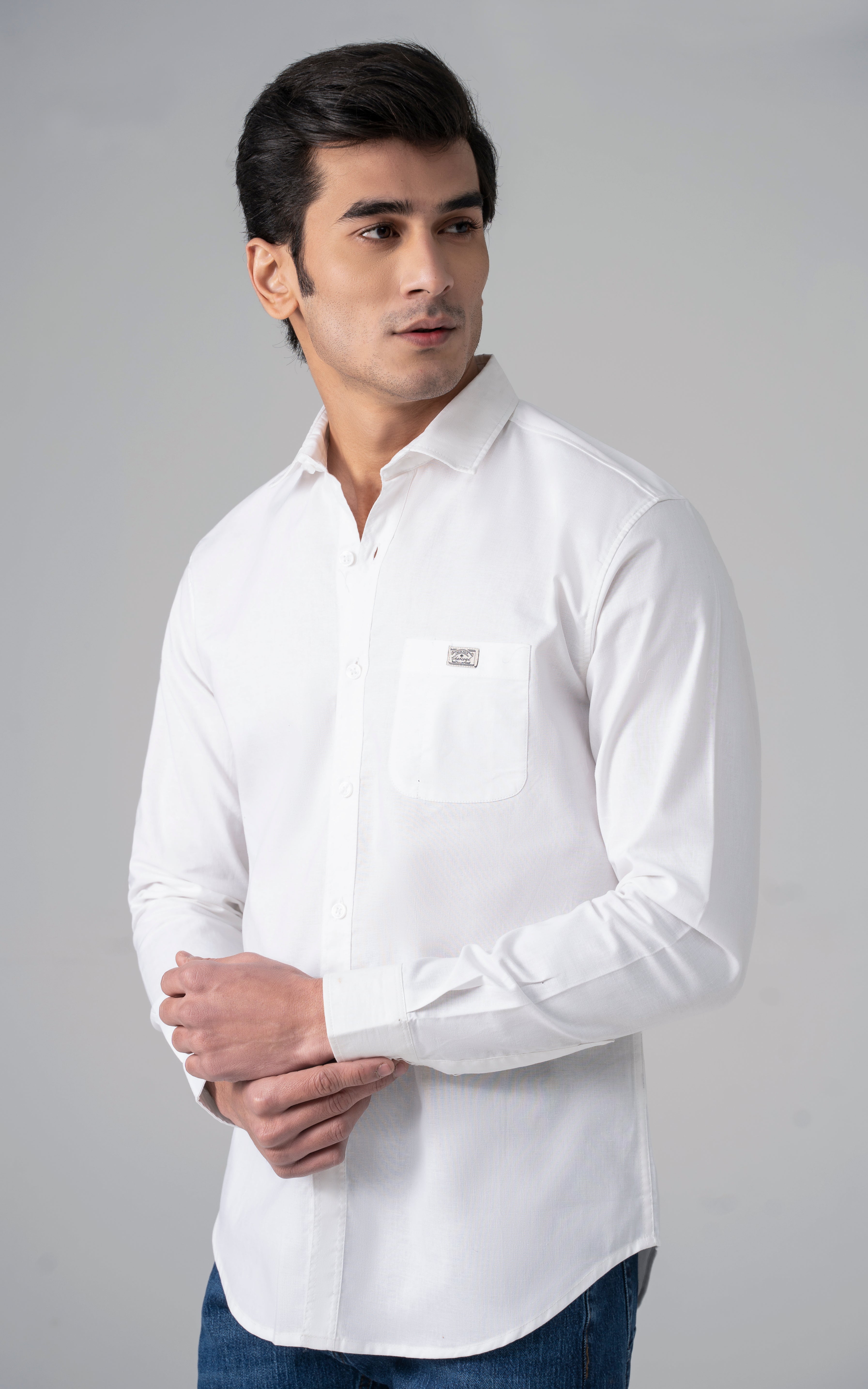 CASUAL SHIRT OFF WHITE
