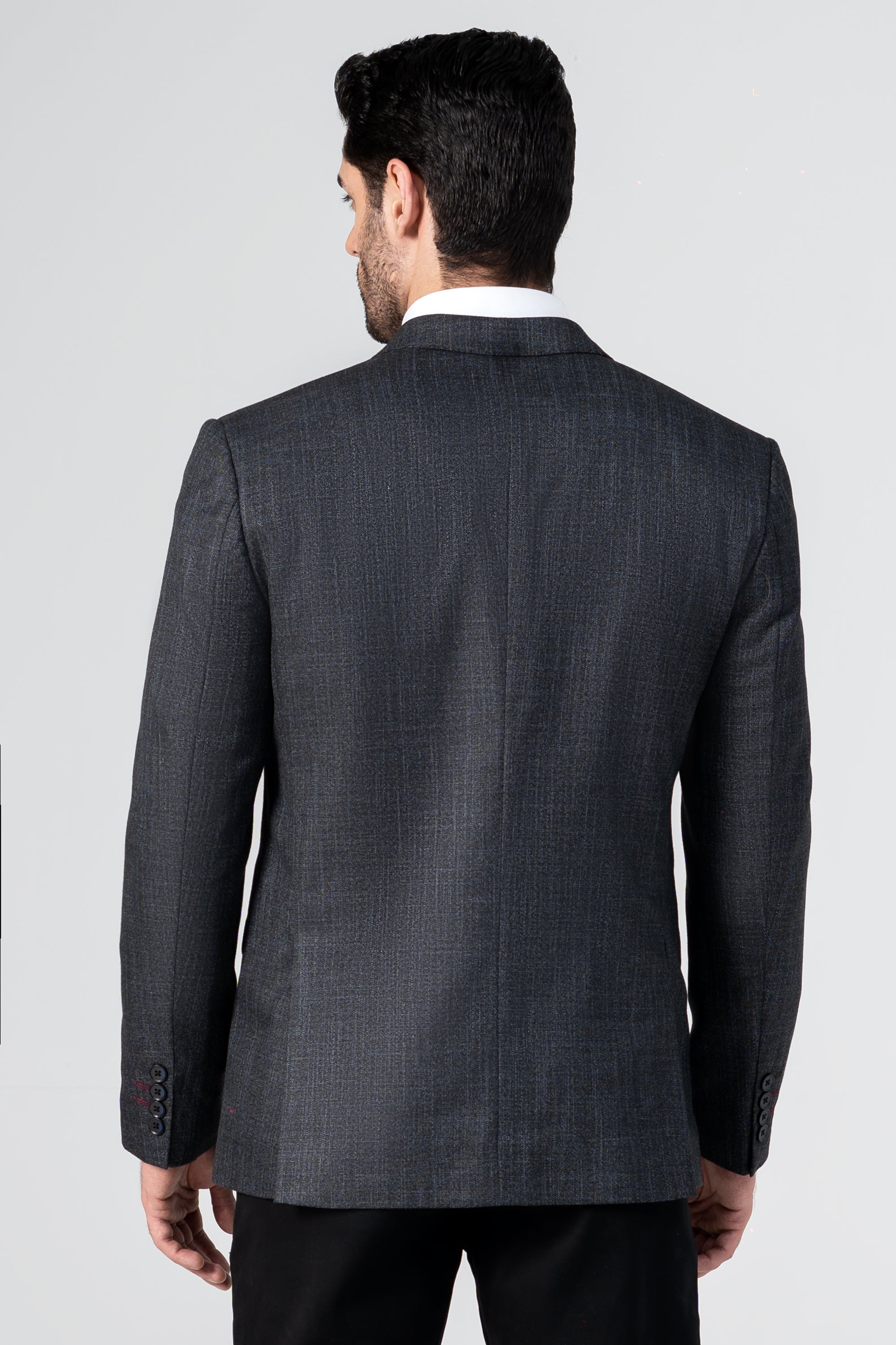 CASUAL COAT DARK GREY