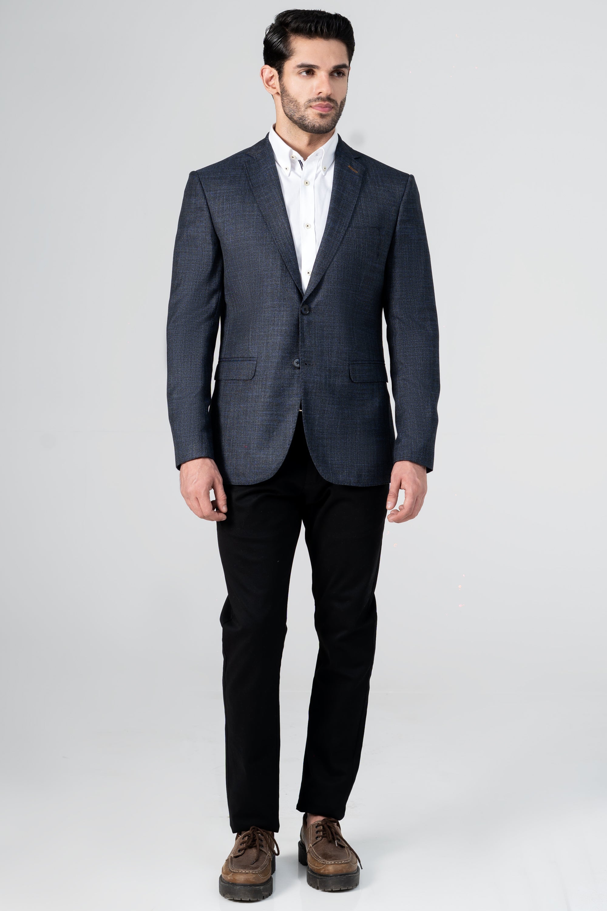 CASUAL COAT NAVY BLUE