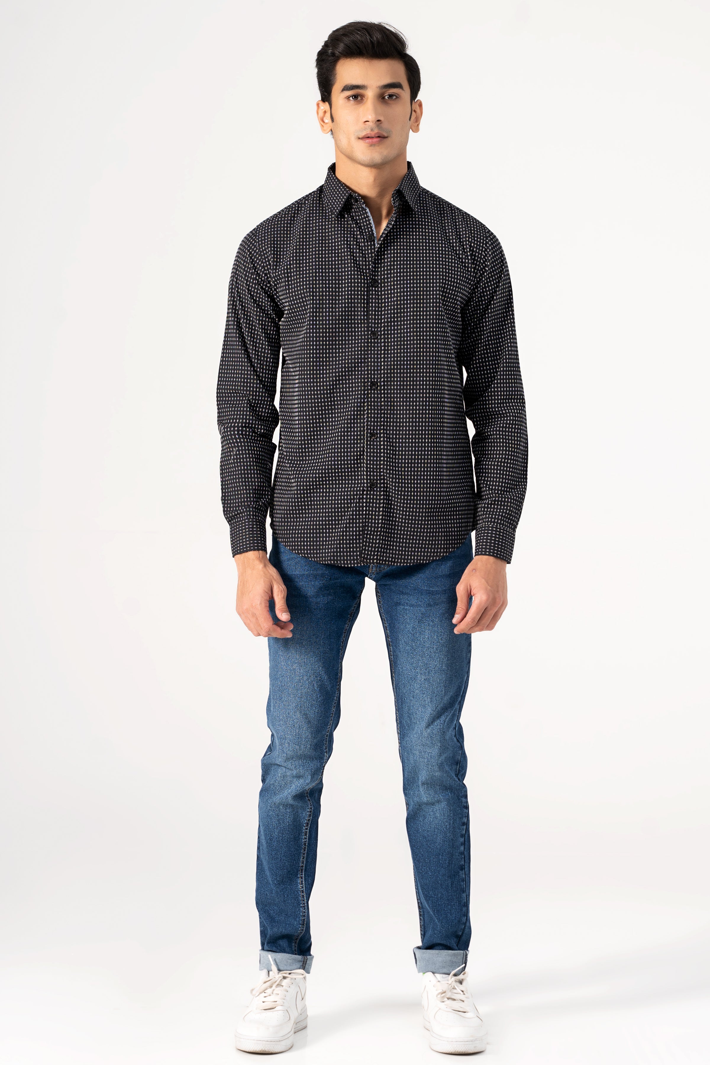 CASUAL SHIRT BLACK